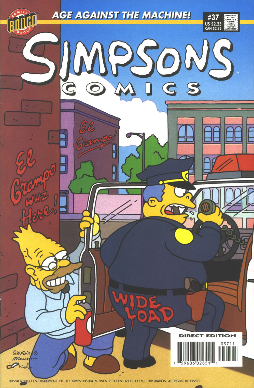 Simpsons Comics issue 37 - Page 1