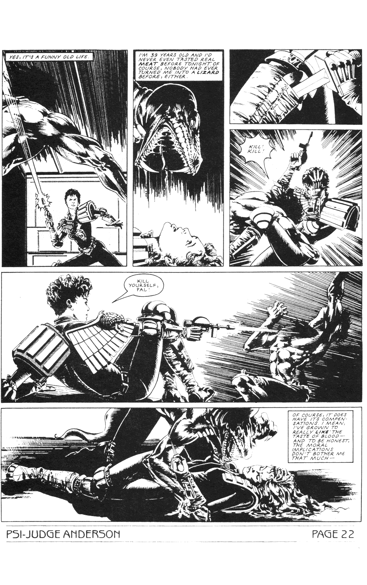 Read online Psi-Judge Anderson comic -  Issue #9 - 24