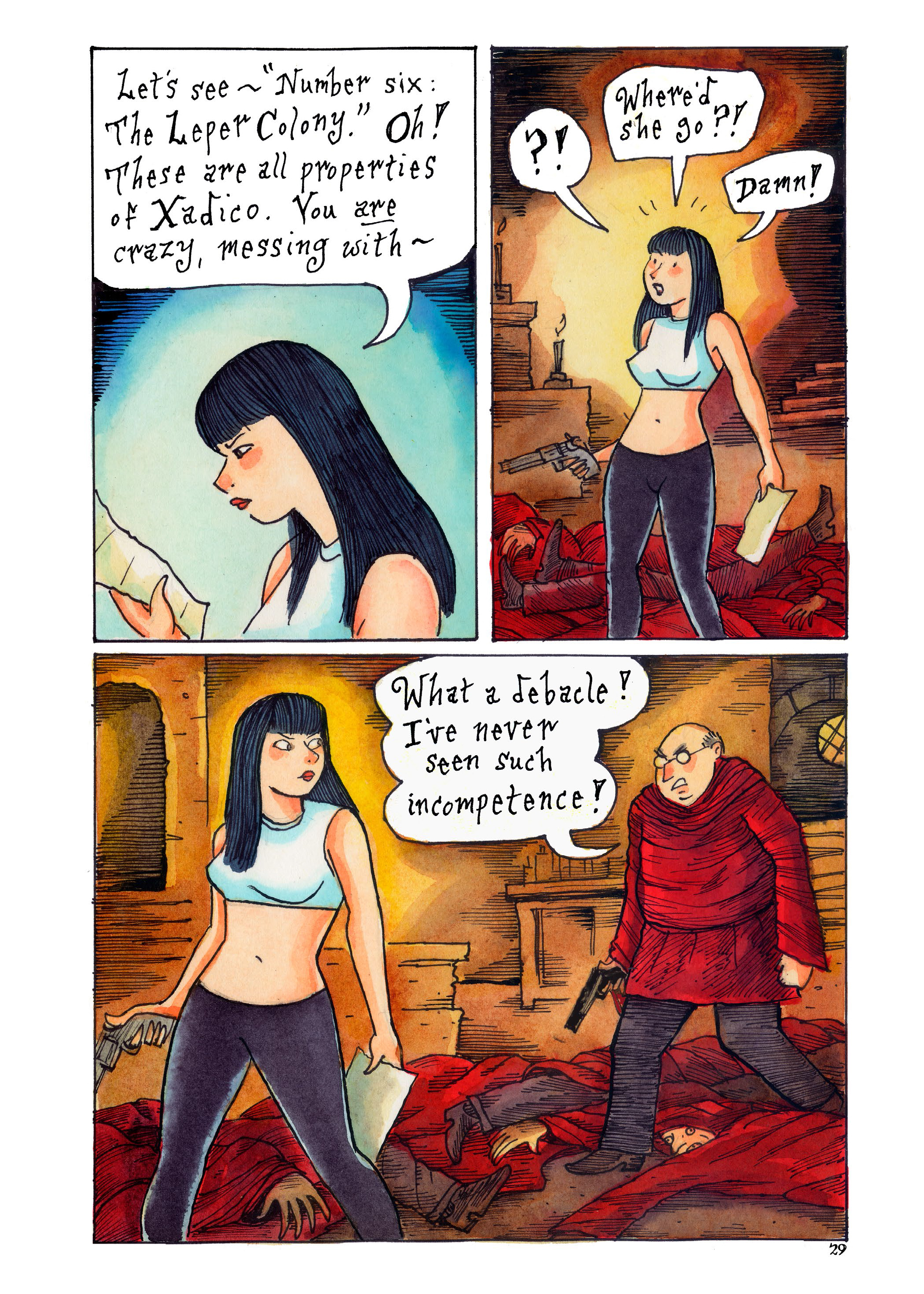 Read online Violenzia and Other Deadly Amusements comic -  Issue # TPB - 30