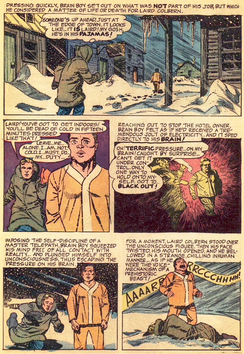 Read online Brain Boy (1962) comic -  Issue #3 - 14