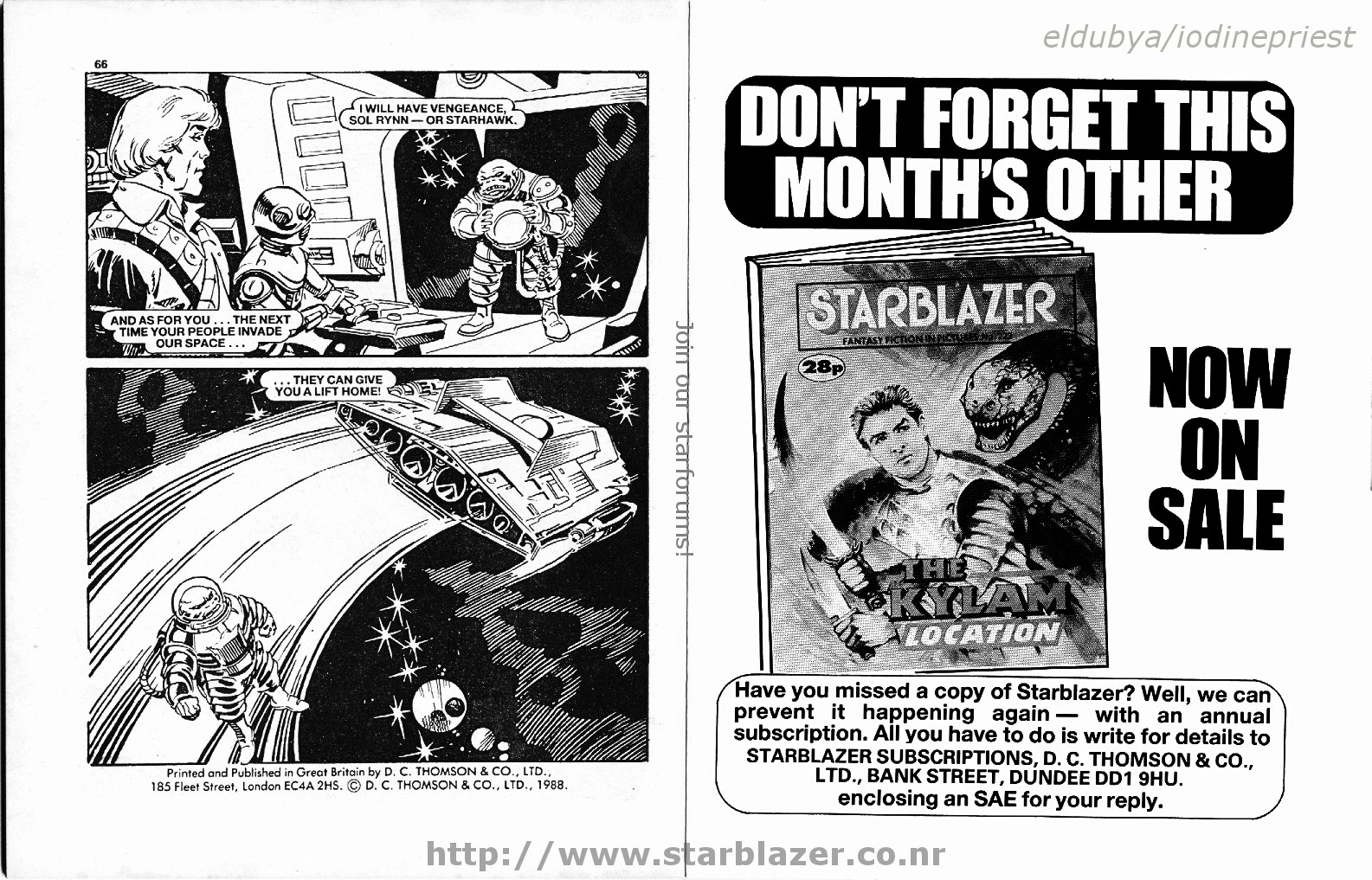 Read online Starblazer comic -  Issue #222 - 35