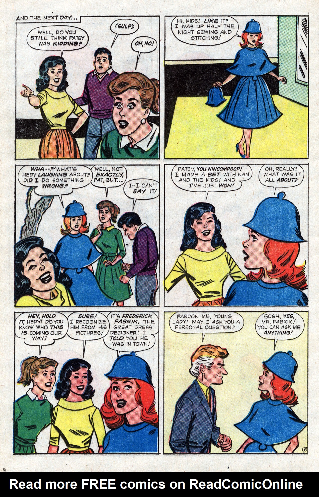 Read online Patsy and Hedy comic -  Issue #87 - 12