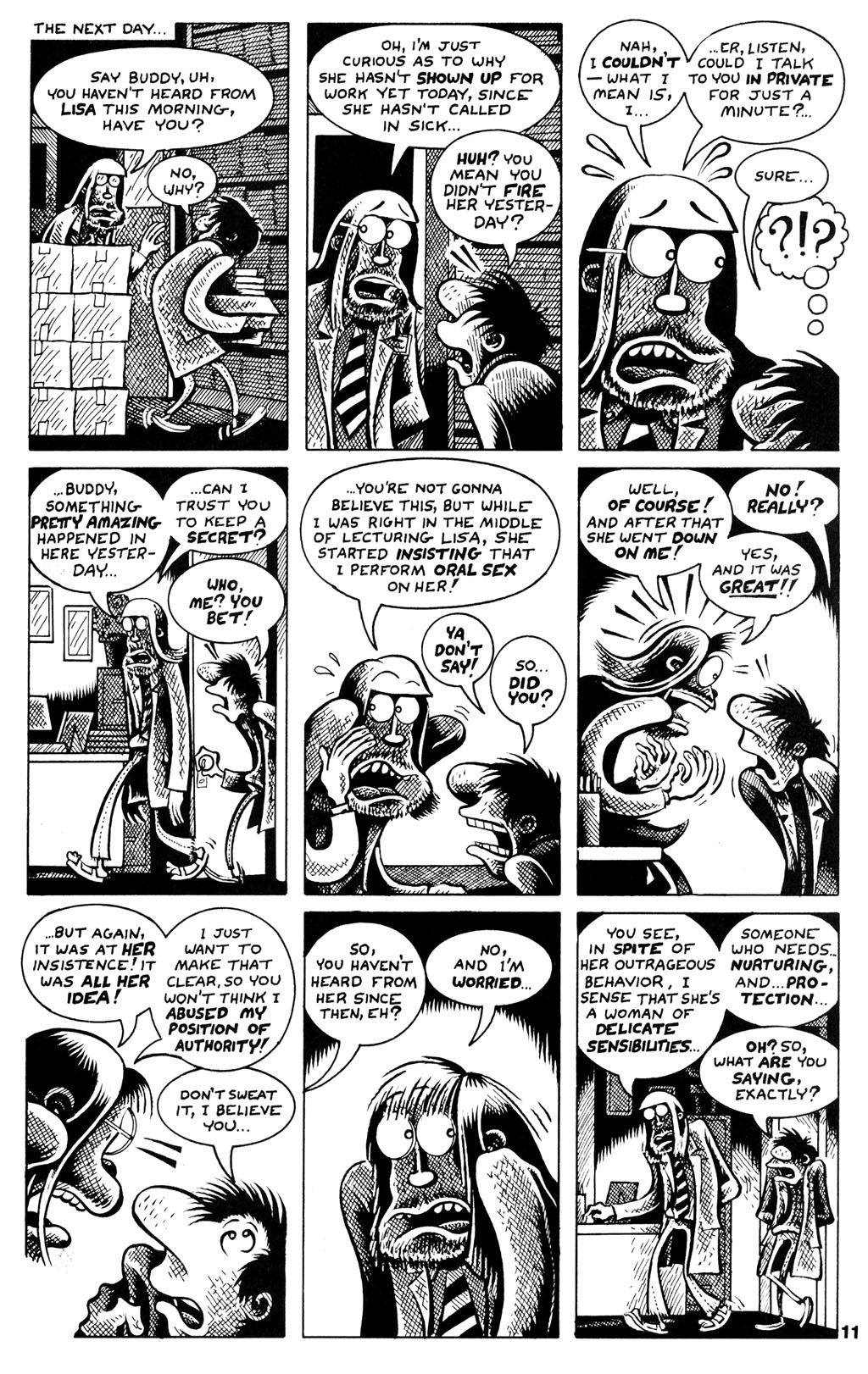 Read online Hate comic -  Issue #10 - 13