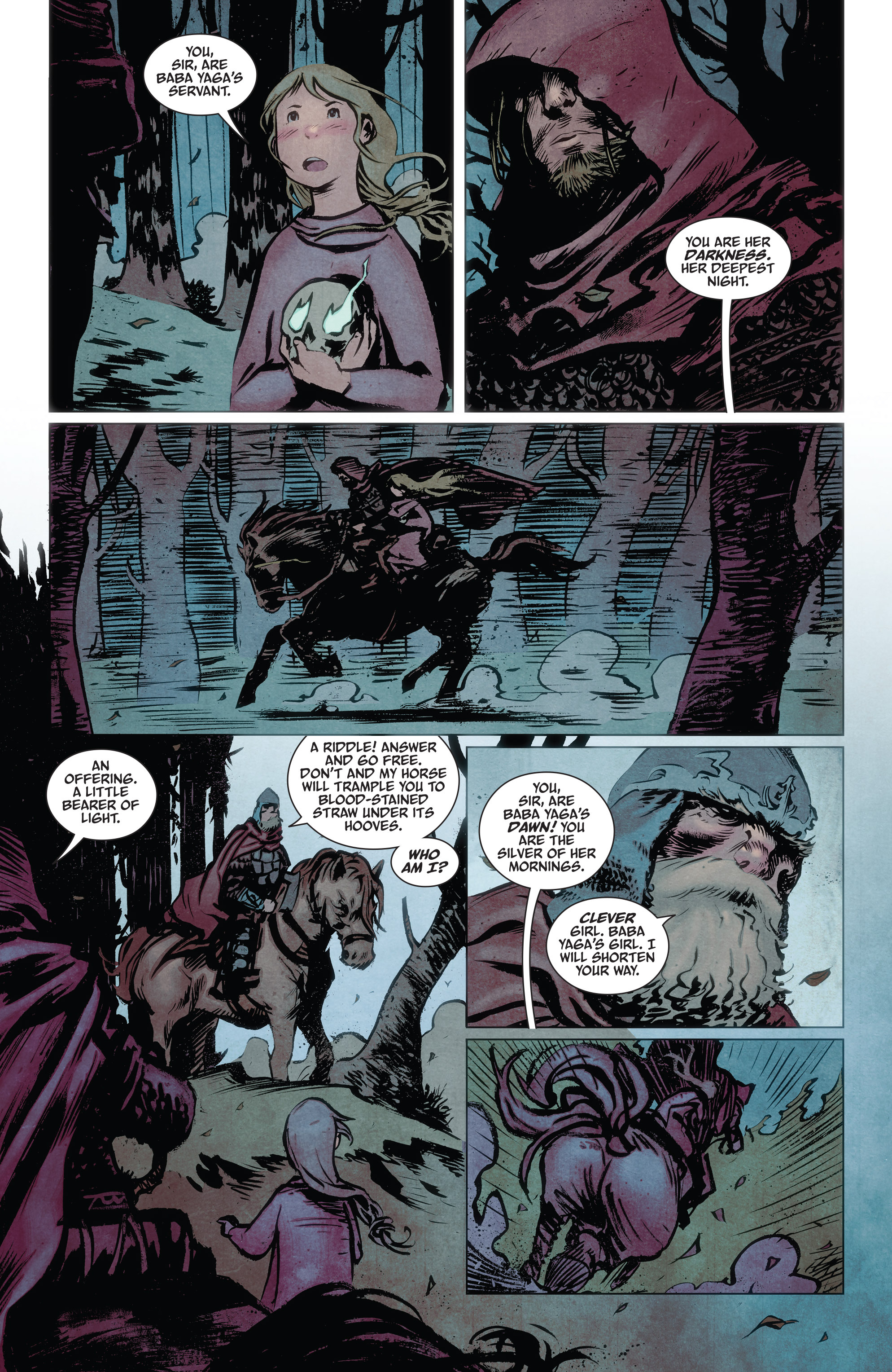 Read online Jim Henson's The Storyteller: Witches comic -  Issue #4 - 21