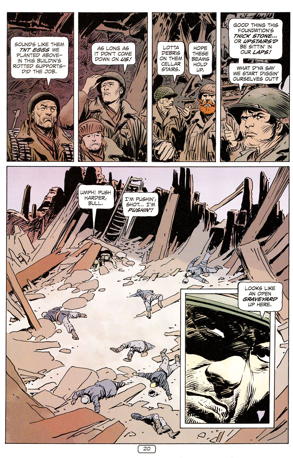 Read online Sgt. Rock: The Prophecy comic -  Issue #6 - 20