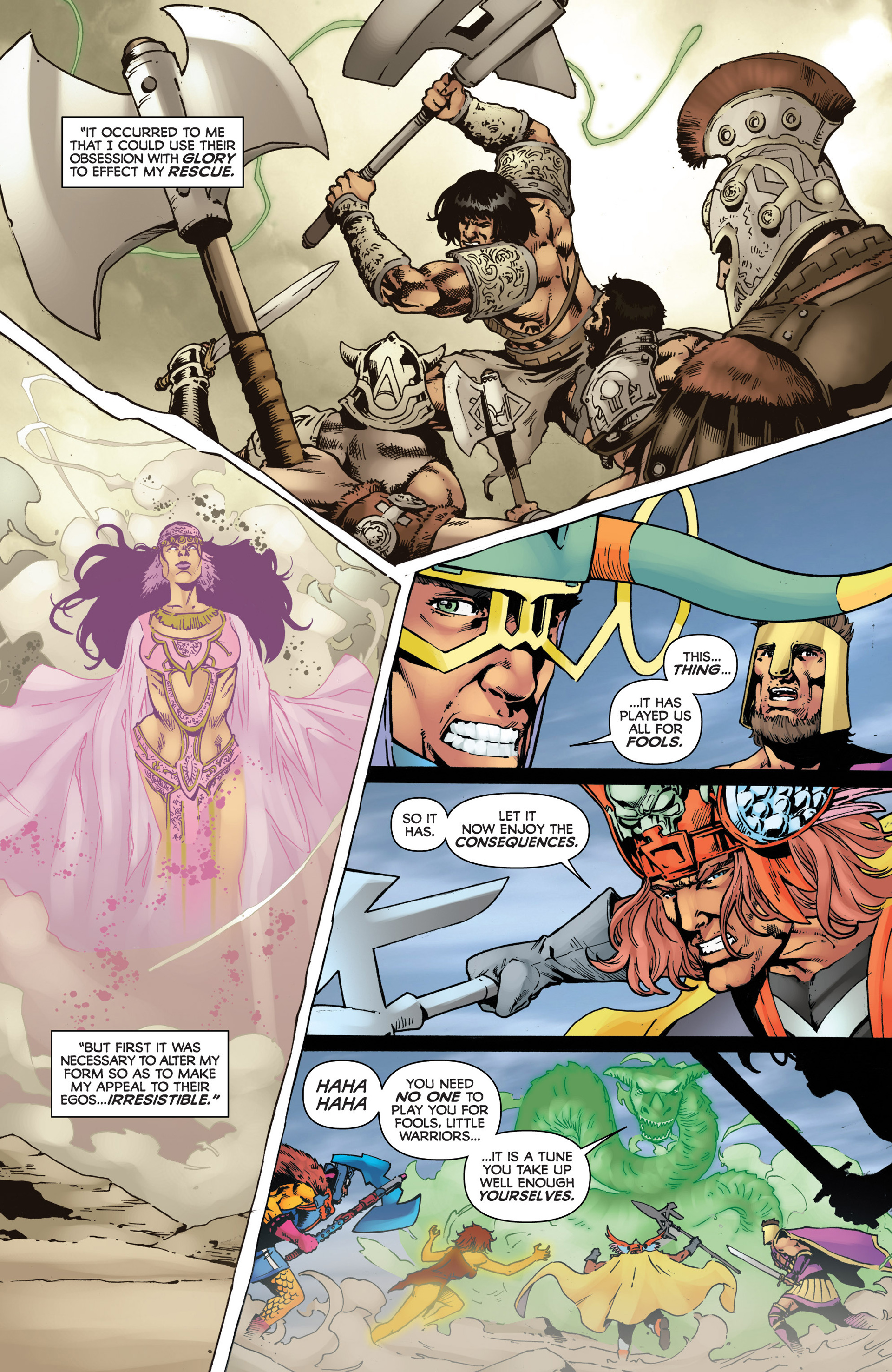 Read online Kirby: Genesis - Dragonsbane comic -  Issue #4 - 13