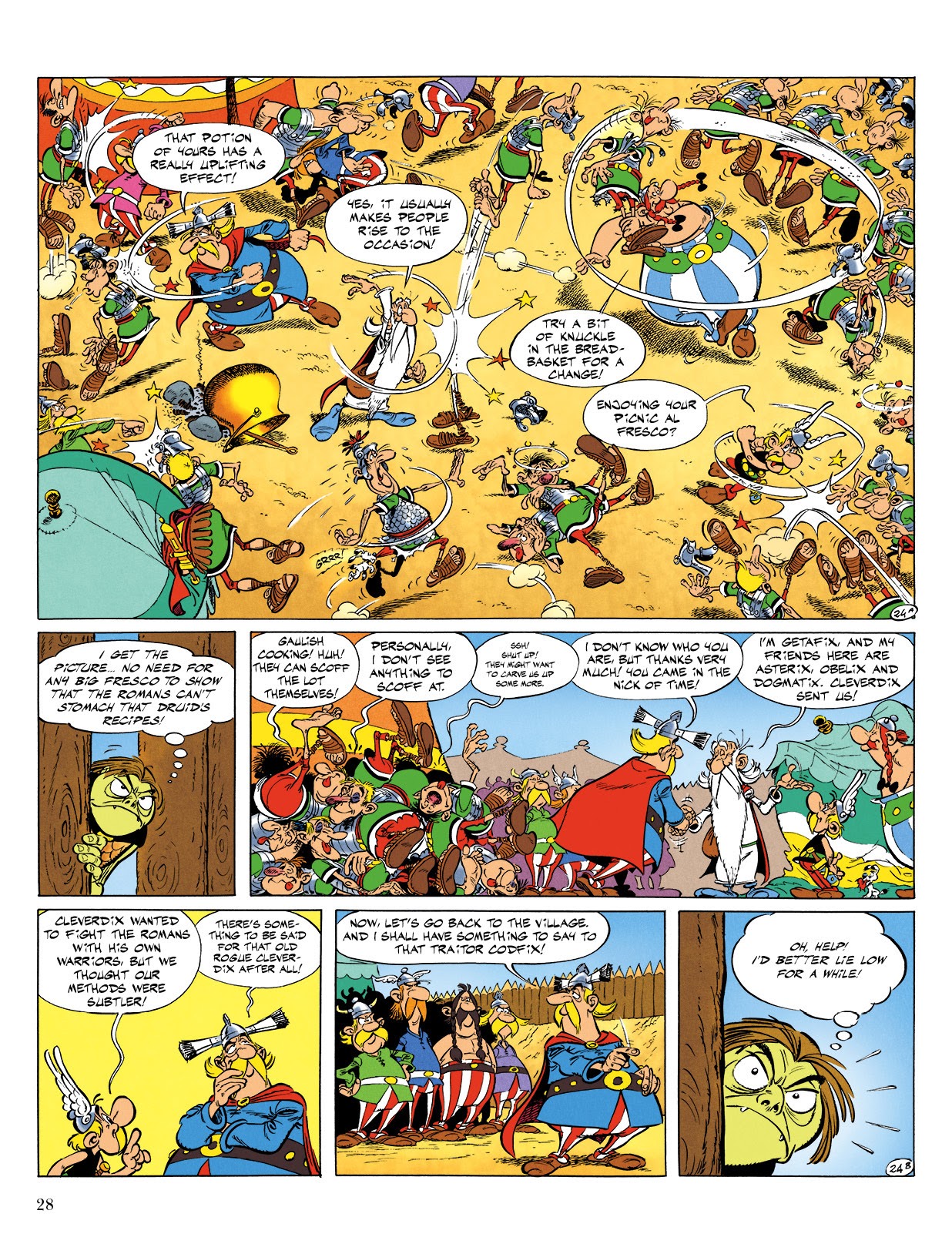 Read online Asterix comic -  Issue #25 - 29