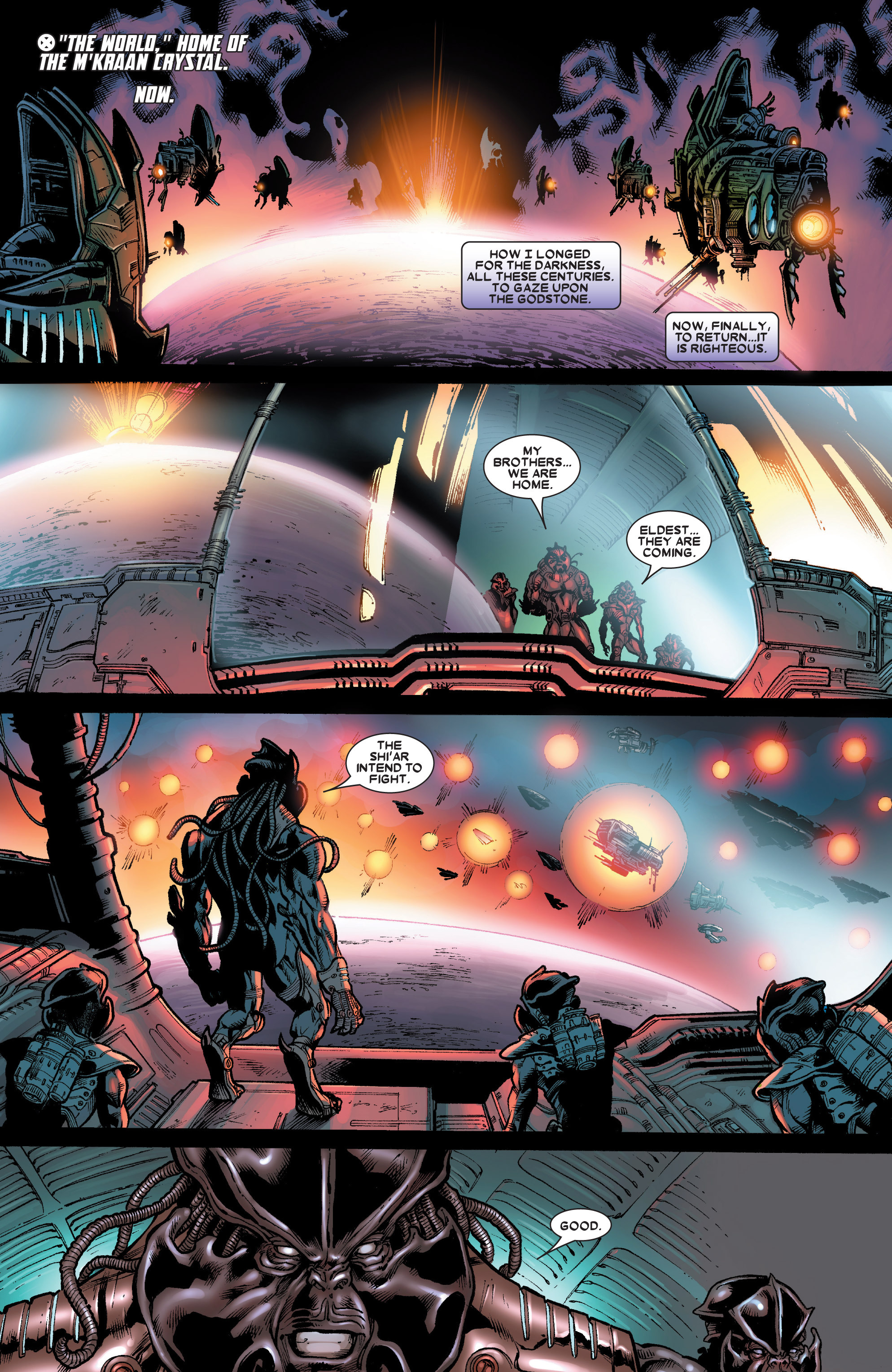 Read online X-Men: Emperor Vulcan comic -  Issue #4 - 3