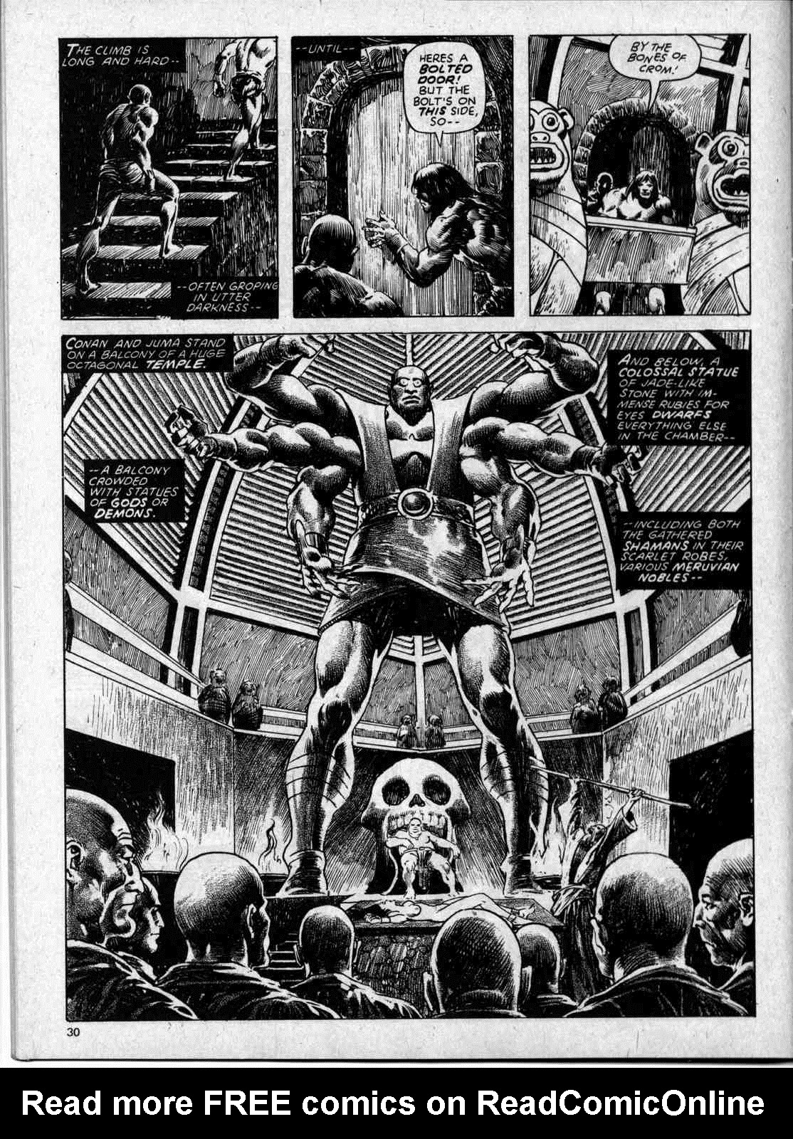 The Savage Sword Of Conan issue 59 - Page 30