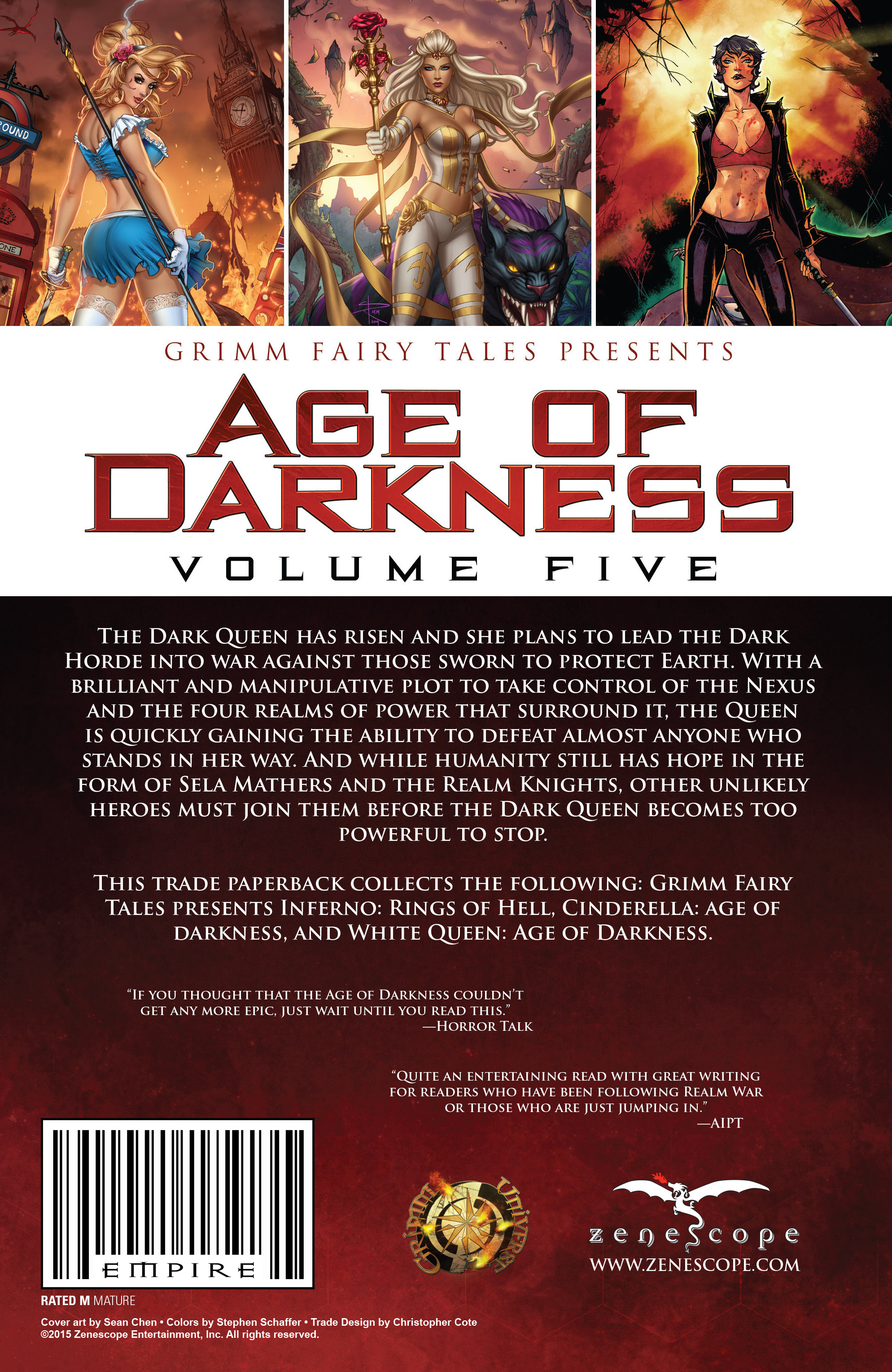 Read online Grimm Fairy Tales presents White Queen: Age of Darkness comic -  Issue # _TPB (Part 3) - 55