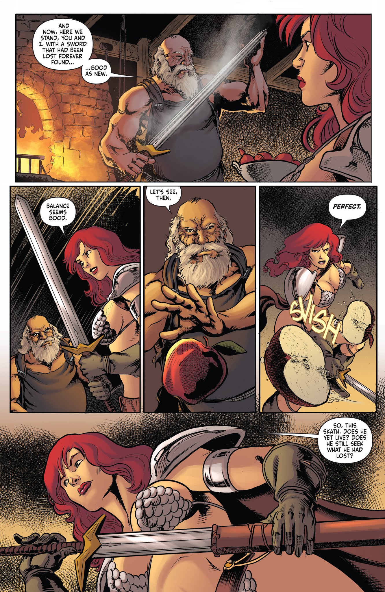 Read online Red Sonja Vol. 4 comic -  Issue #17 - 24