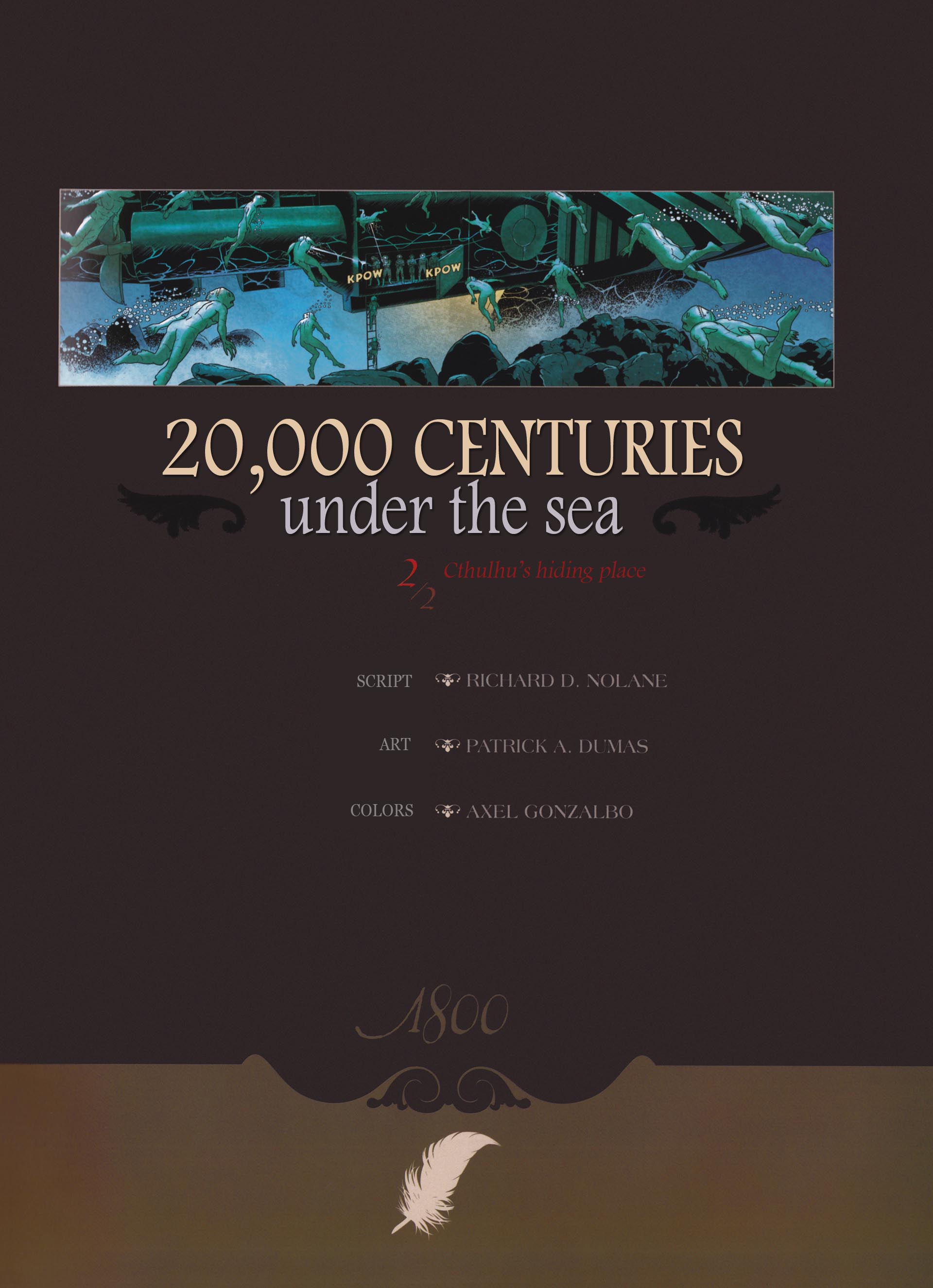 Read online 20 000 Centuries Under the Sea comic -  Issue #2 - 2