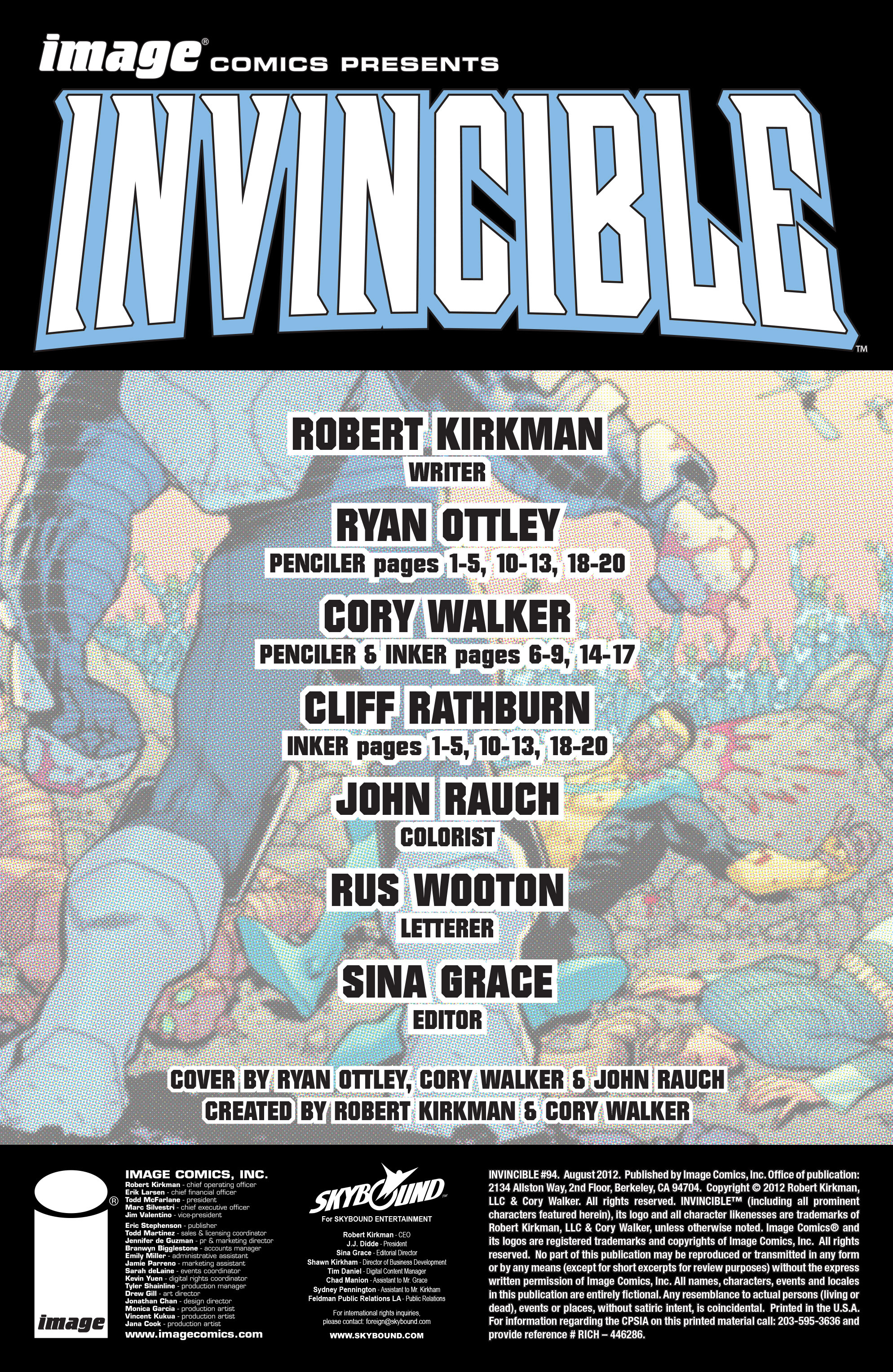 Read online Invincible comic -  Issue #94 - 2