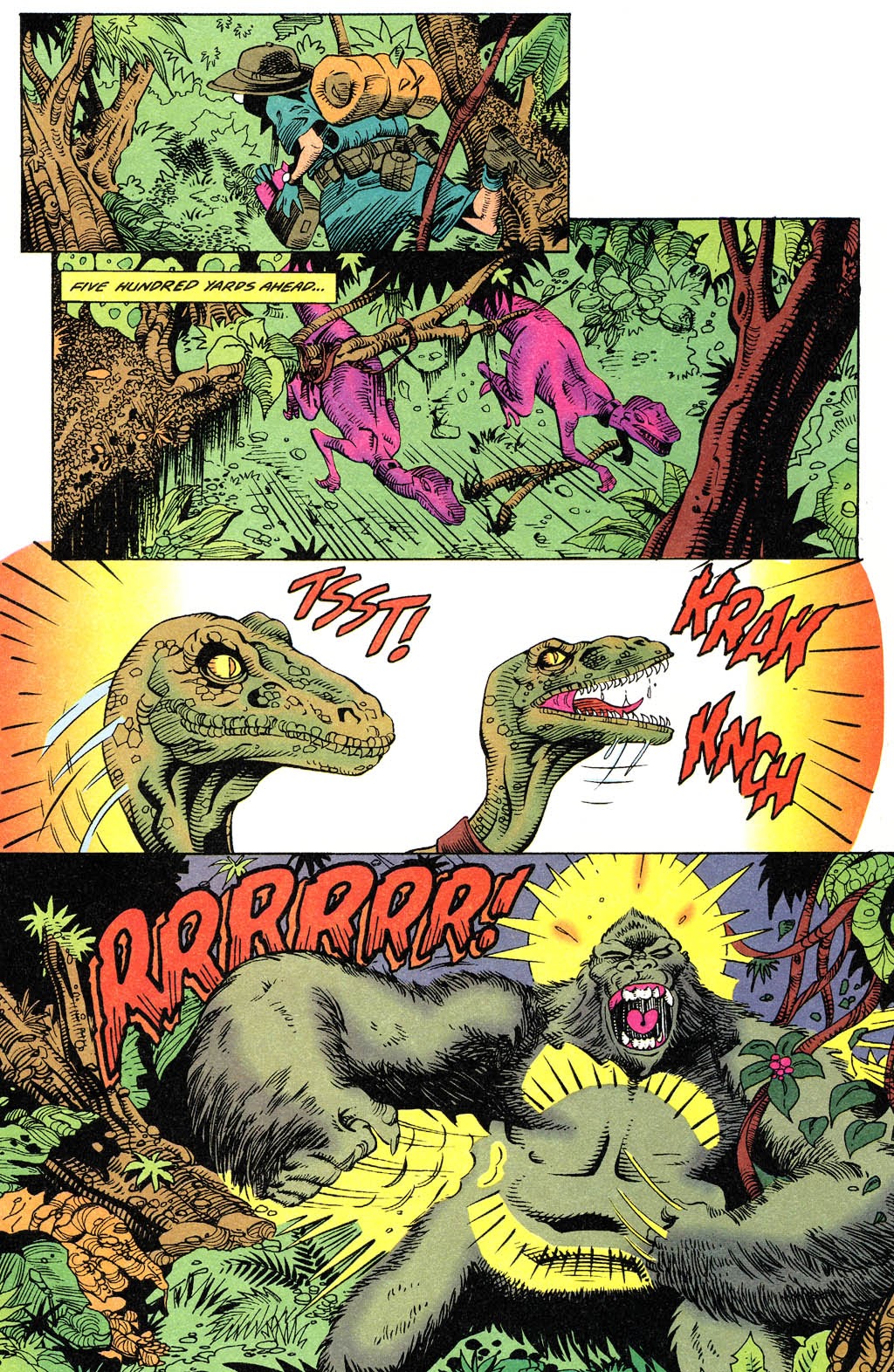 Read online Jurassic Park: Raptors Hijack comic -  Issue #1 - 7