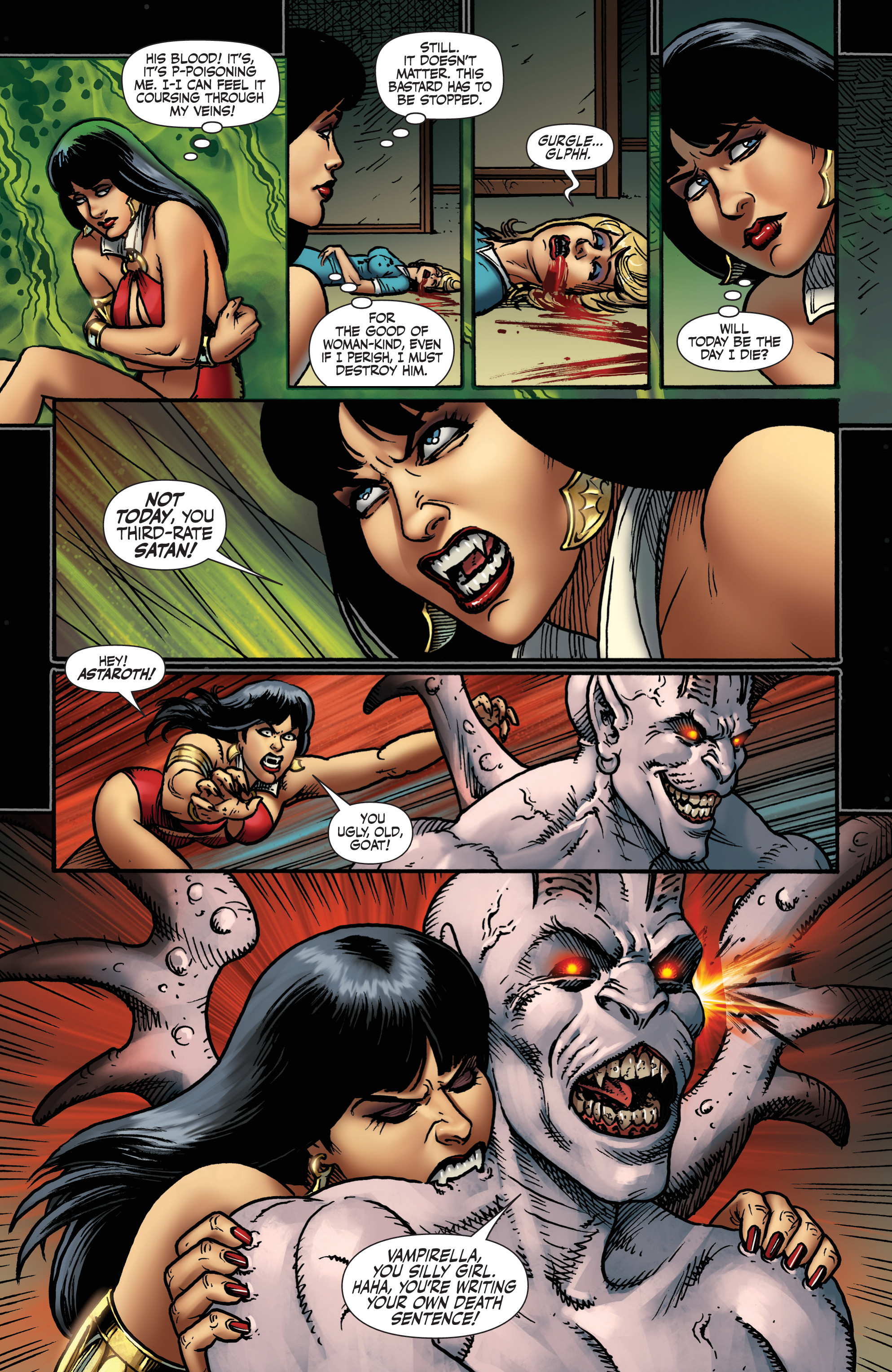 Read online Vampirella: Roses For the Dead comic -  Issue #4 - 14