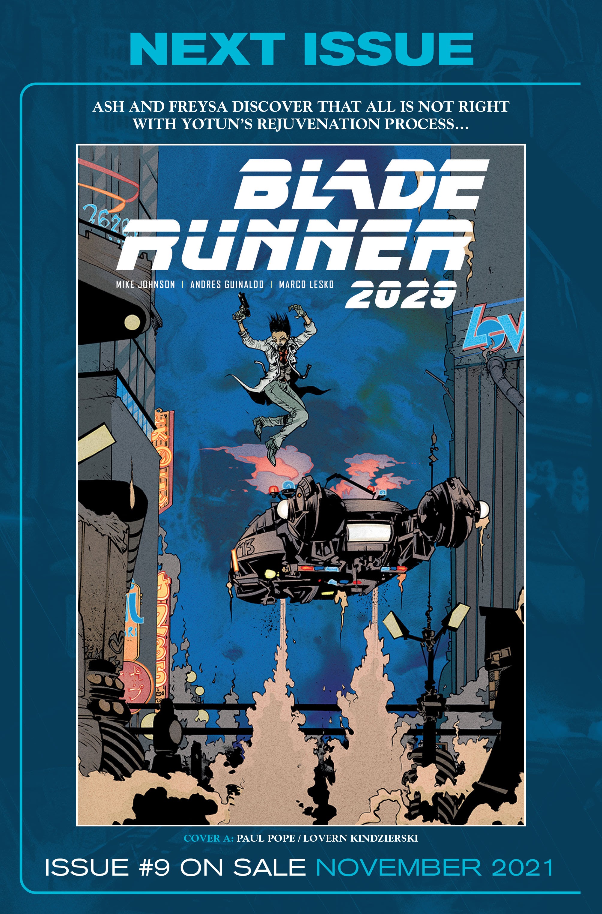 Read online Blade Runner 2029 comic -  Issue #8 - 31