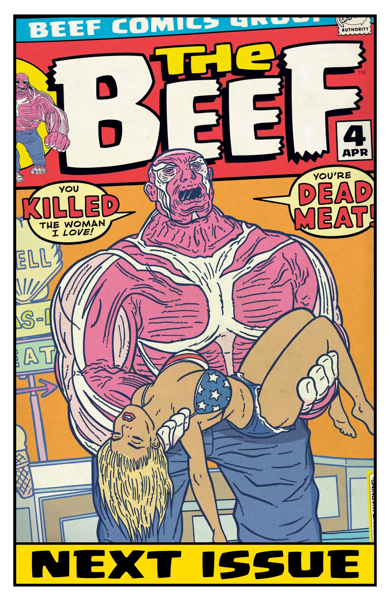 Read online The Beef comic -  Issue #3 - 28