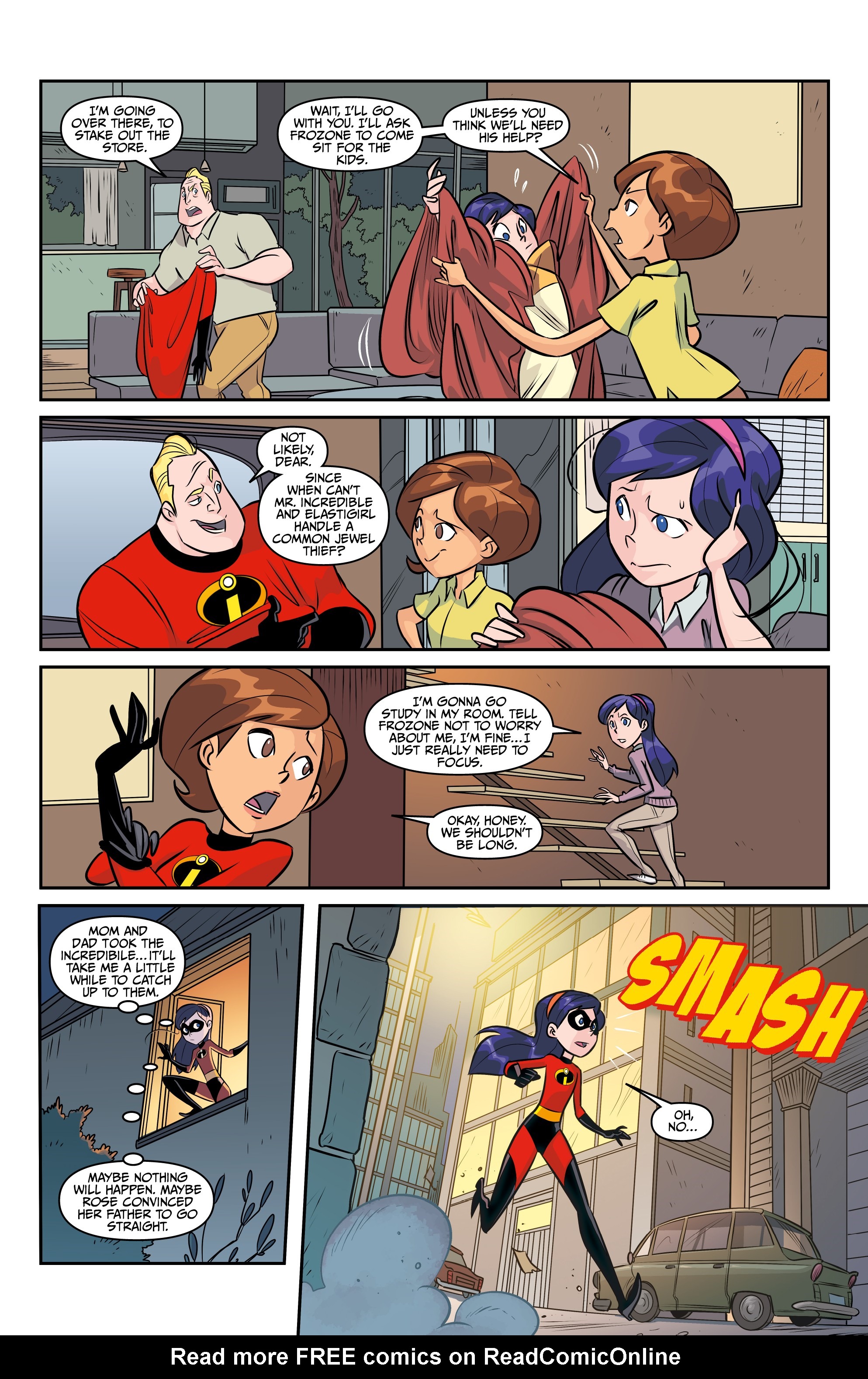 Read online Disney•PIXAR The Incredibles 2: Secret Identities comic -  Issue #2 - 8