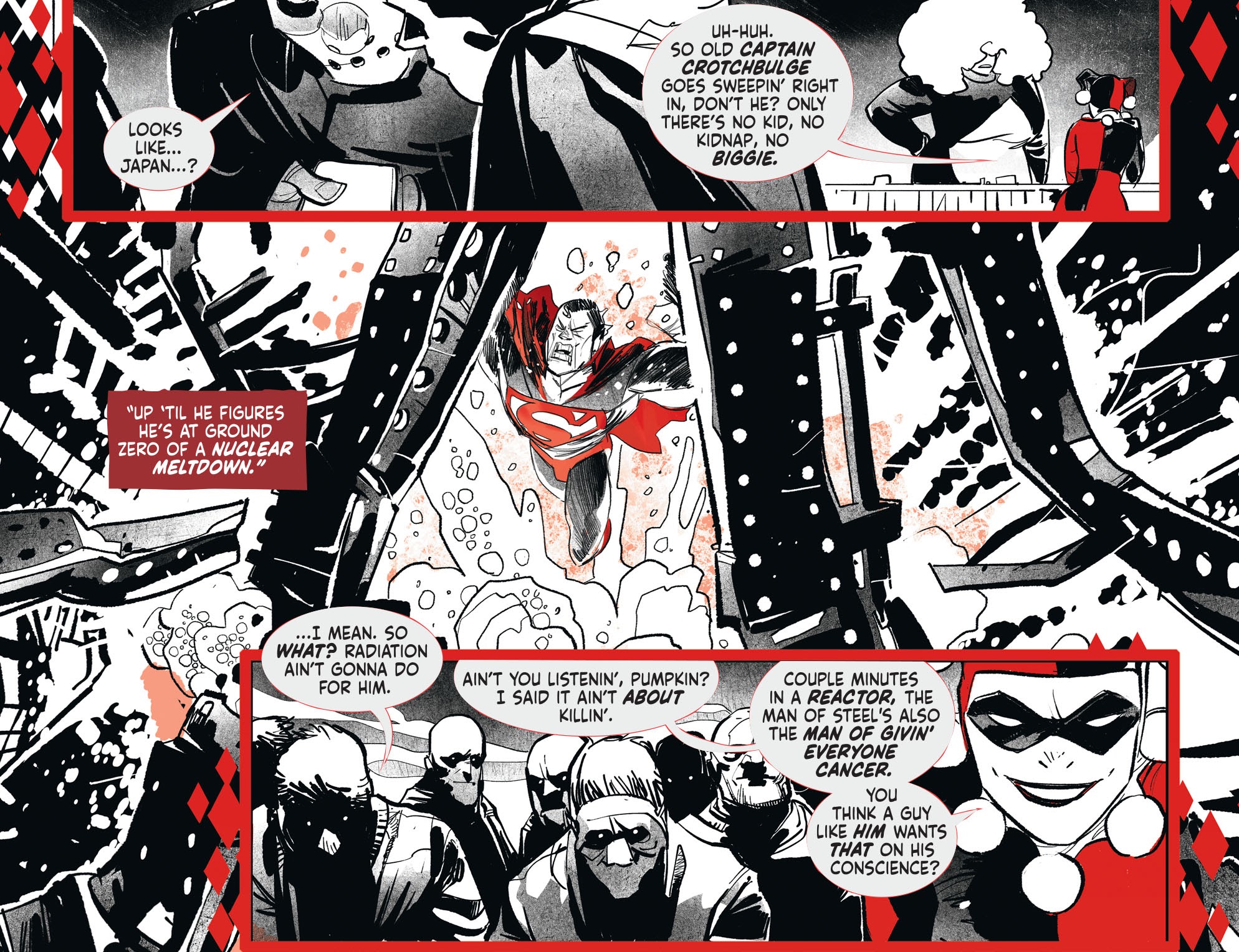 Read online Harley Quinn Black   White   Red comic -  Issue #11 - 9