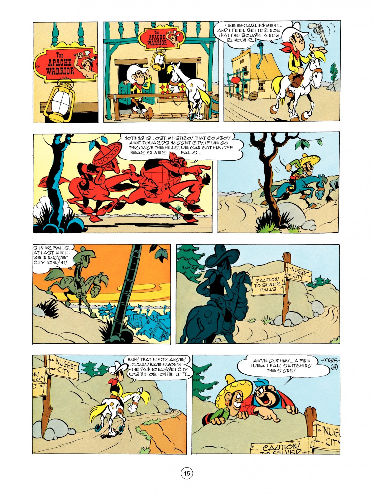 Read online A Lucky Luke Adventure comic -  Issue #48 - 15