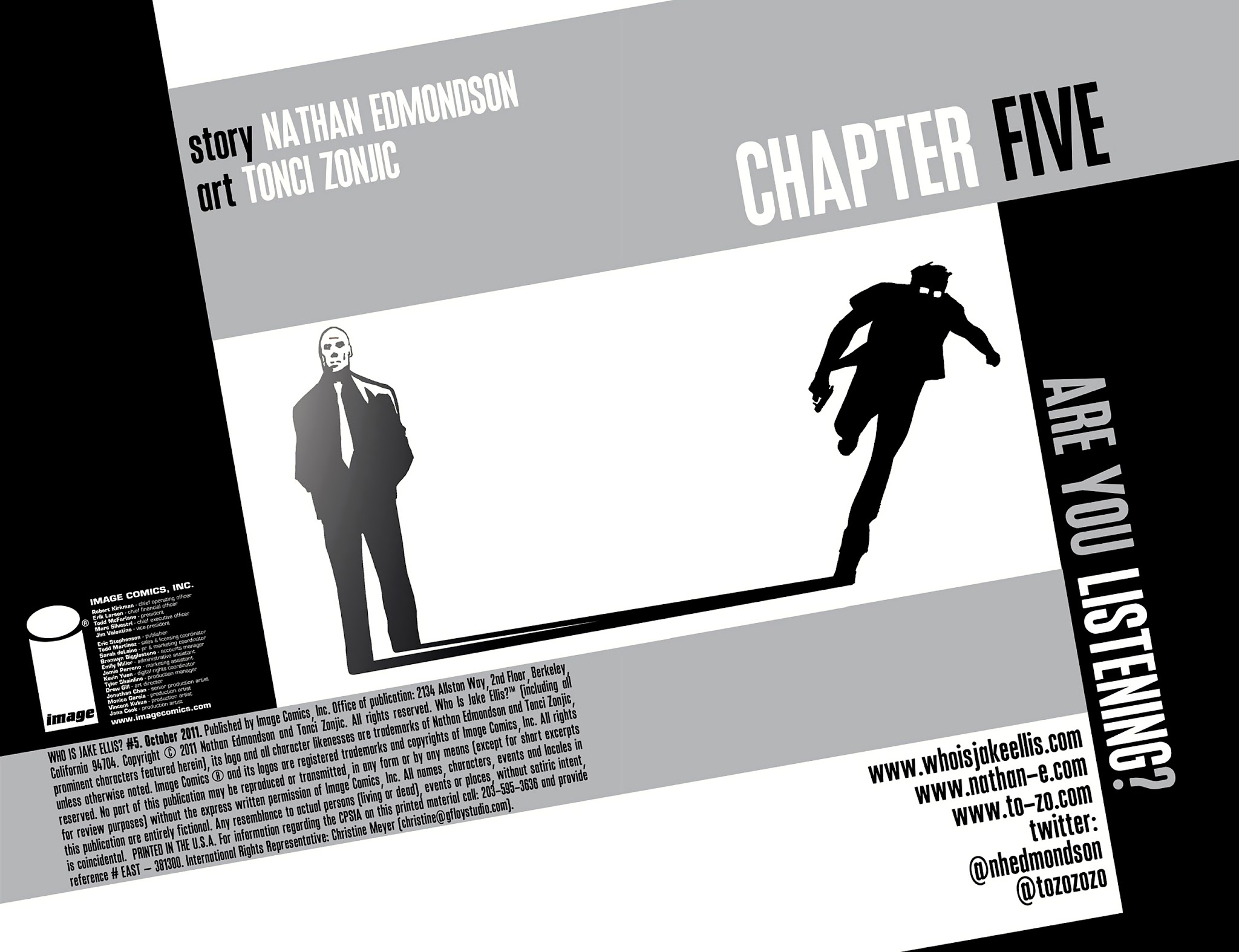 Read online Who is Jake Ellis? comic -  Issue #5 - 2