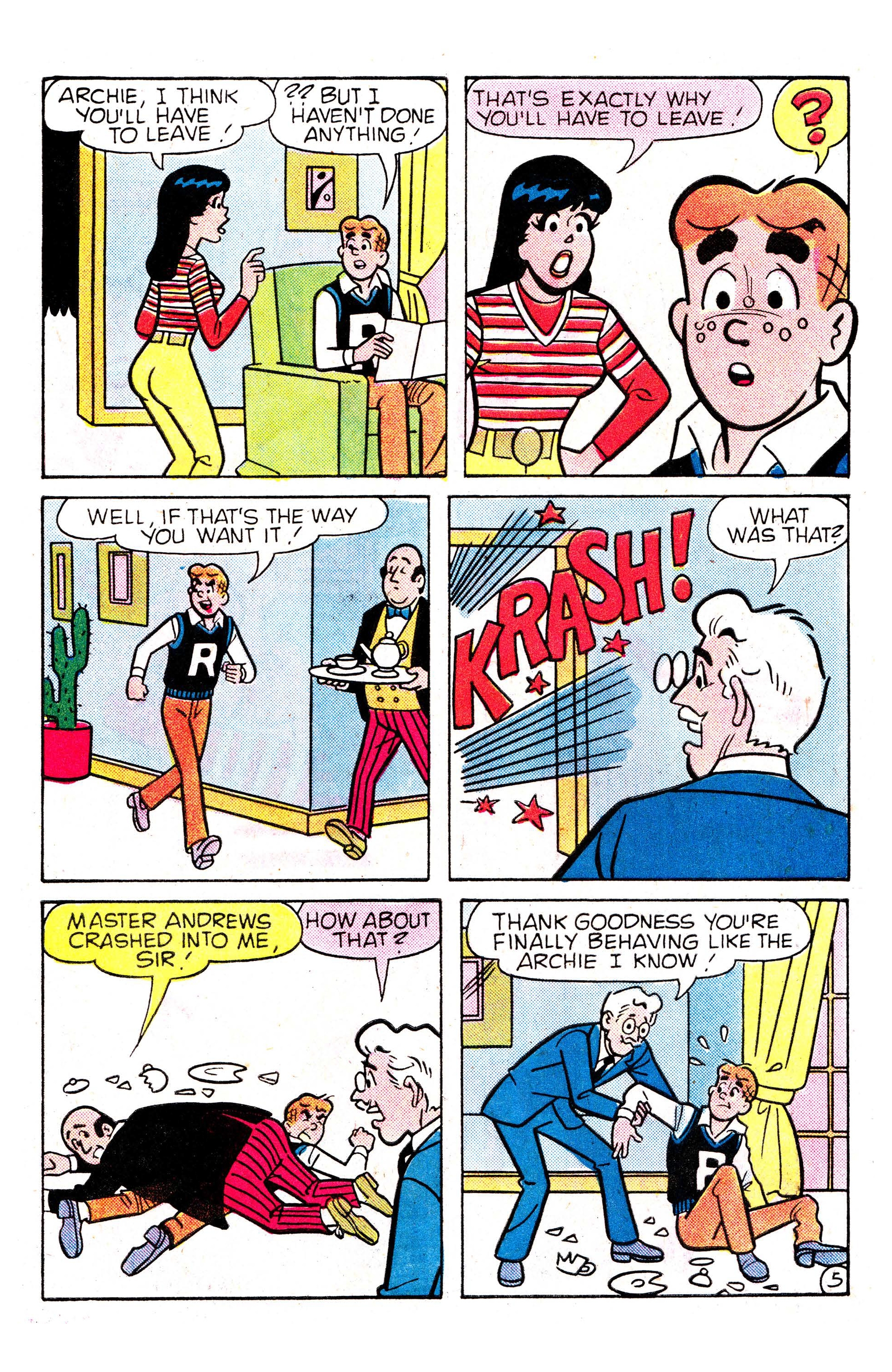 Read online Archie (1960) comic -  Issue #312 - 6