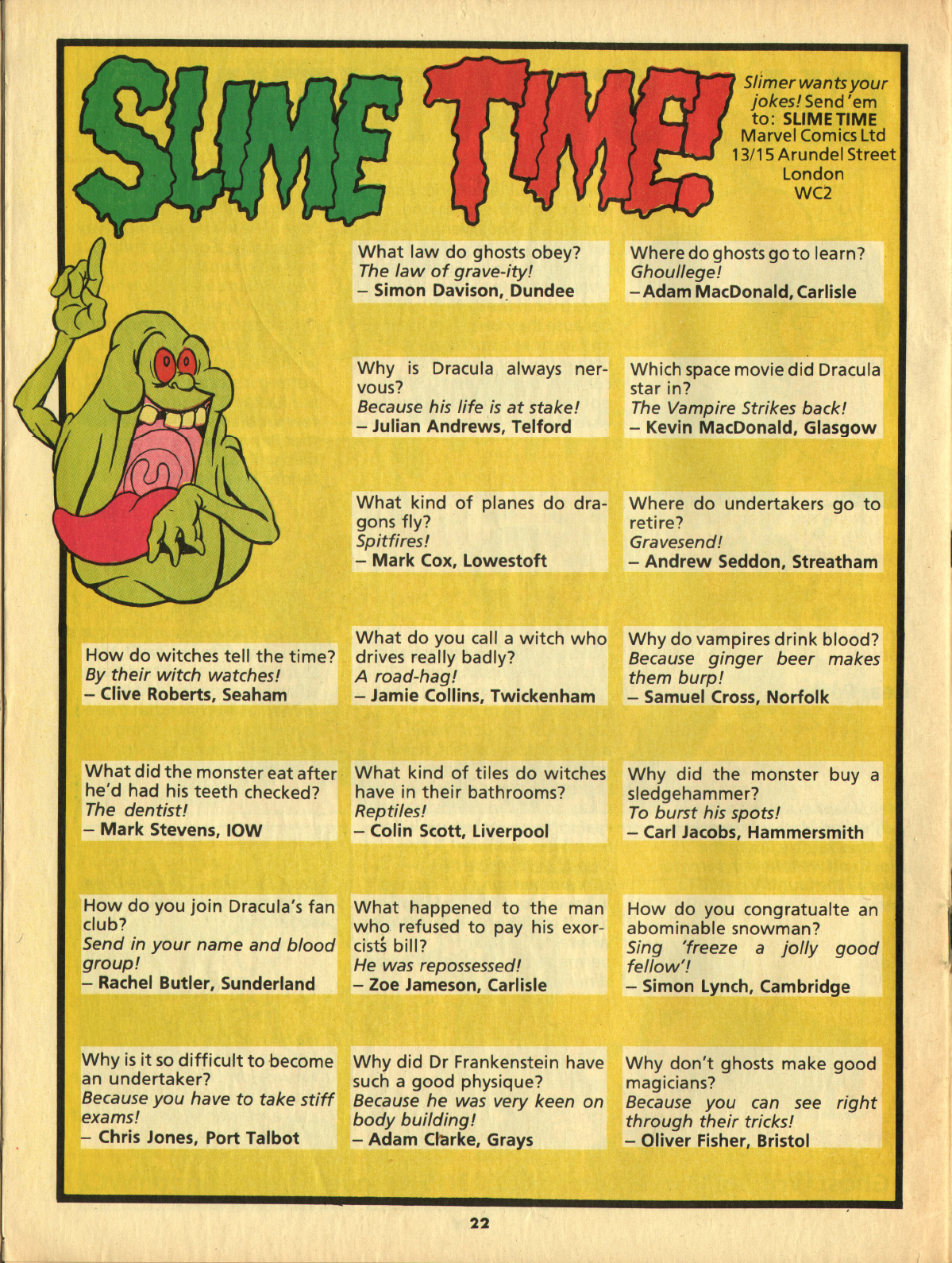 Read online The Real Ghostbusters comic -  Issue #22 - 22