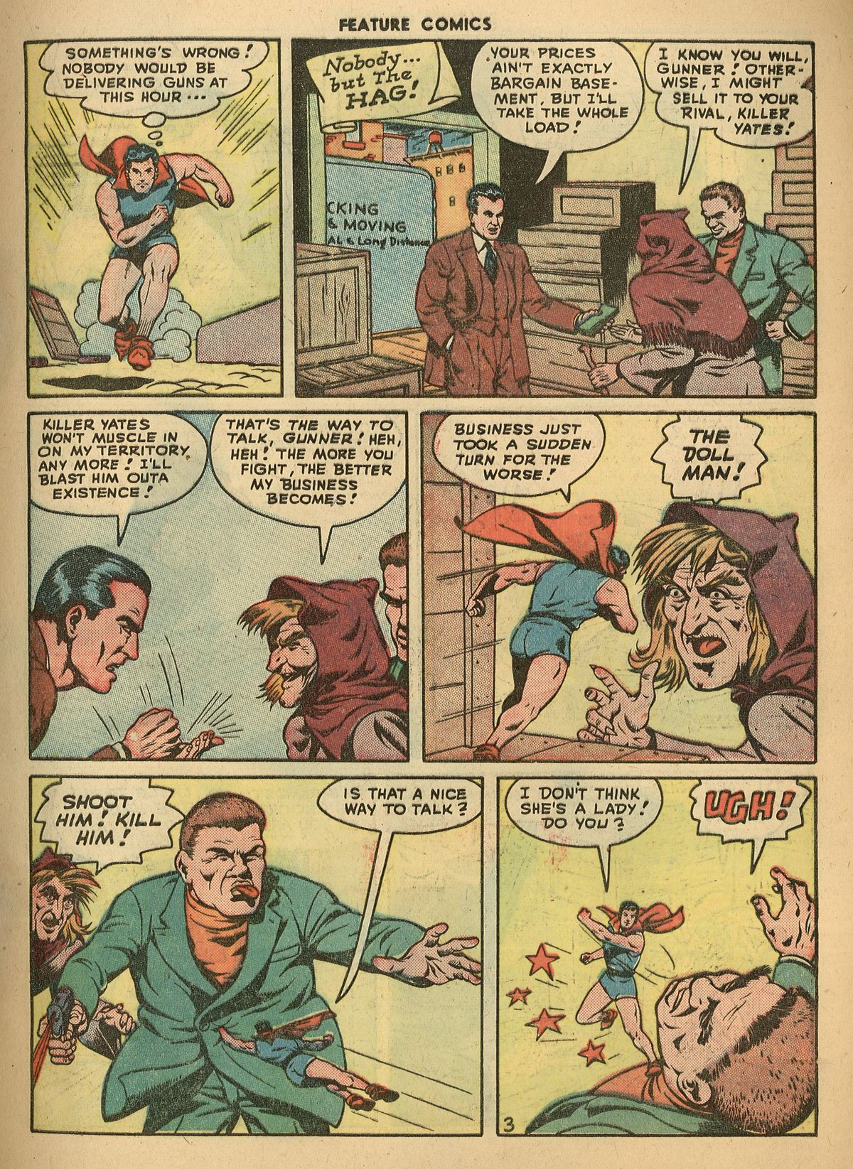 Read online Feature Comics comic -  Issue #121 - 5