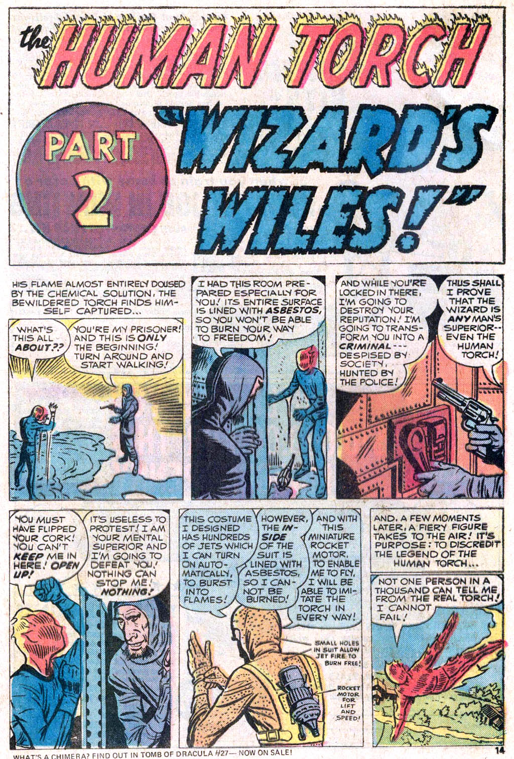 Read online The Human Torch (1974) comic -  Issue #2 - 9