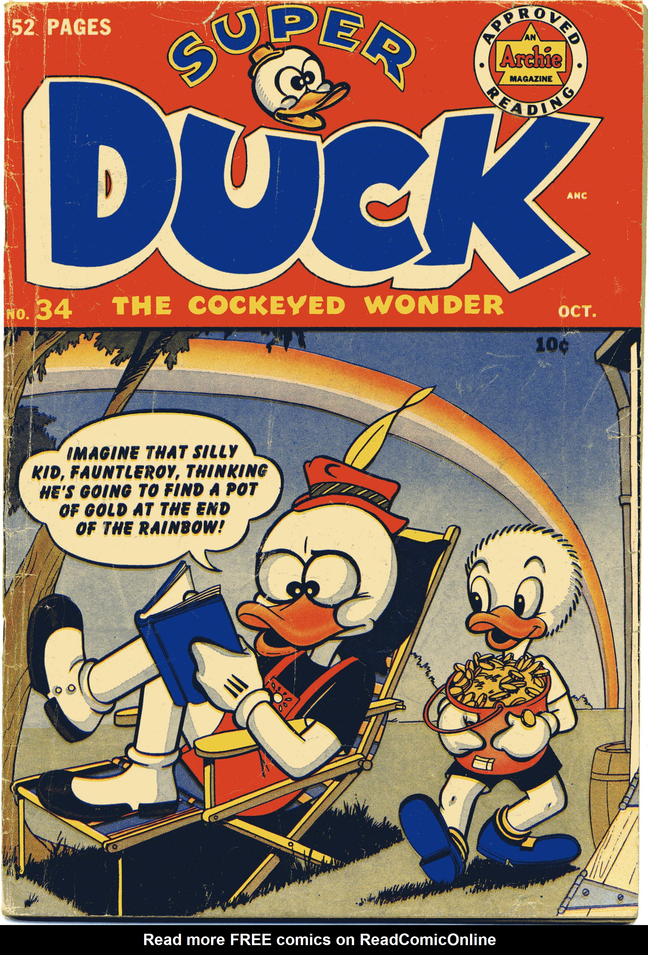 Read online Super Duck Comics comic -  Issue #34 - 1