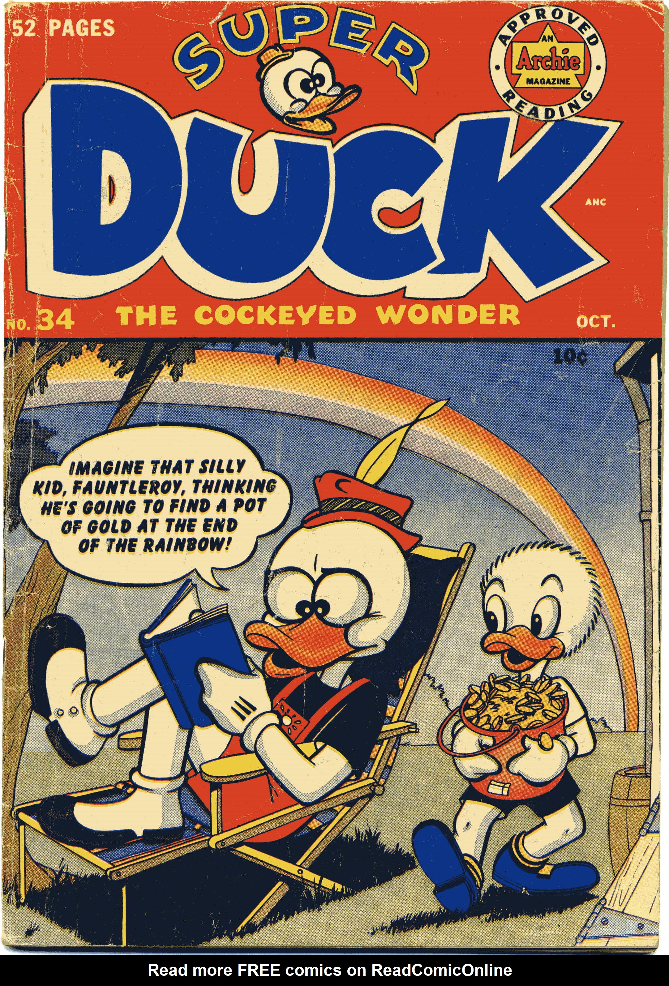 Read online Super Duck Comics comic -  Issue #34 - 1