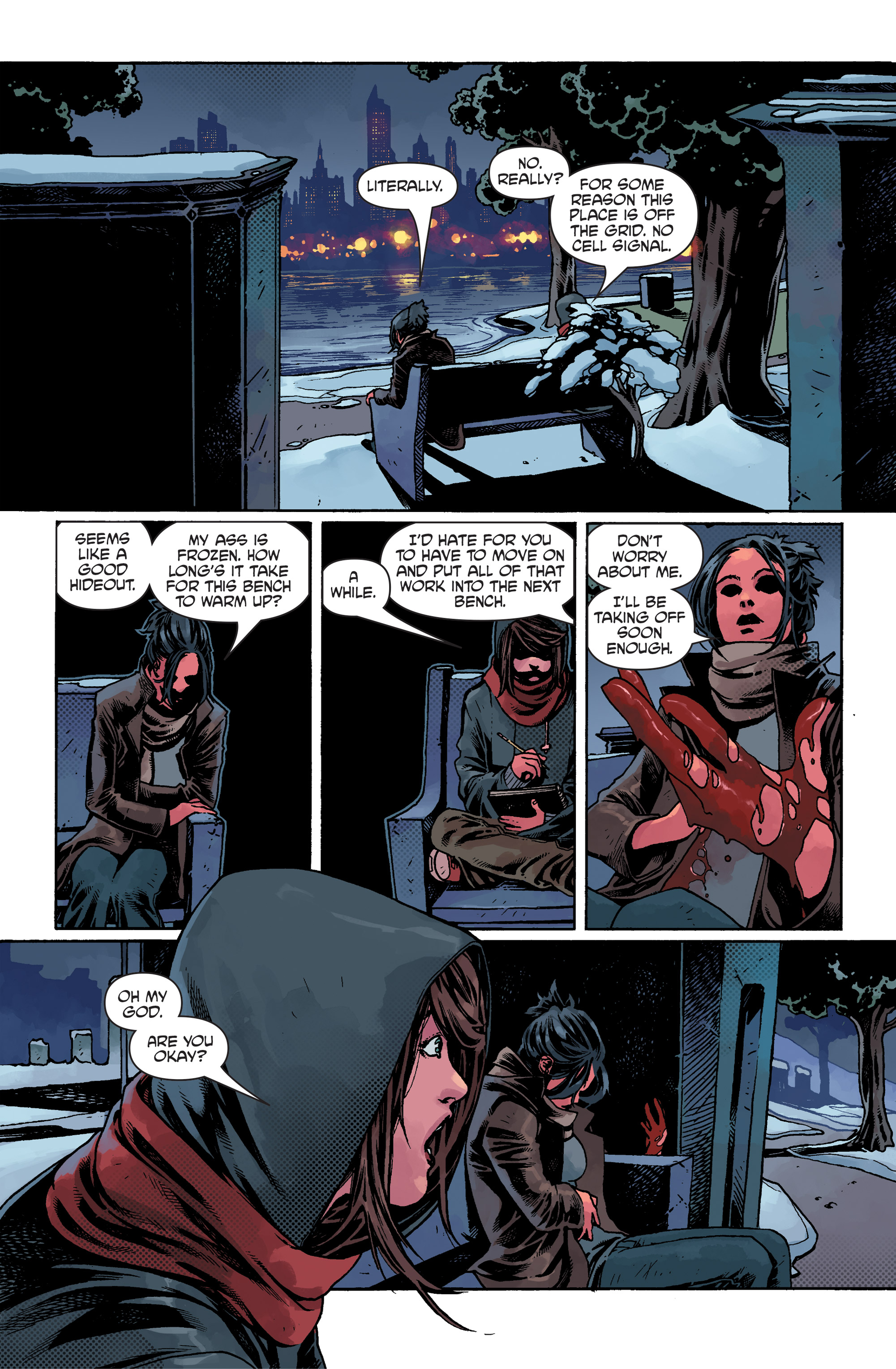 Read online Punchline comic -  Issue #1 - 6