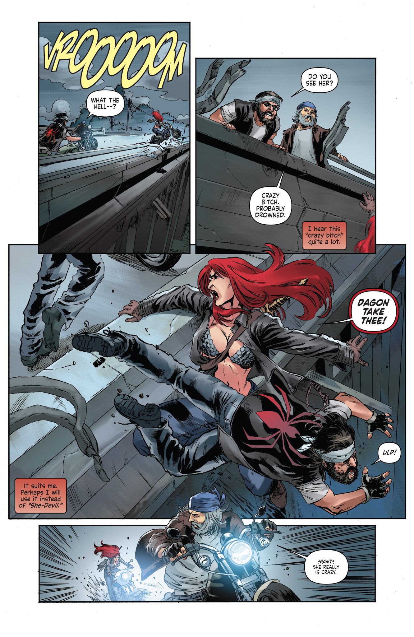 Read online Red Sonja (2016) comic -  Issue #7 - 21