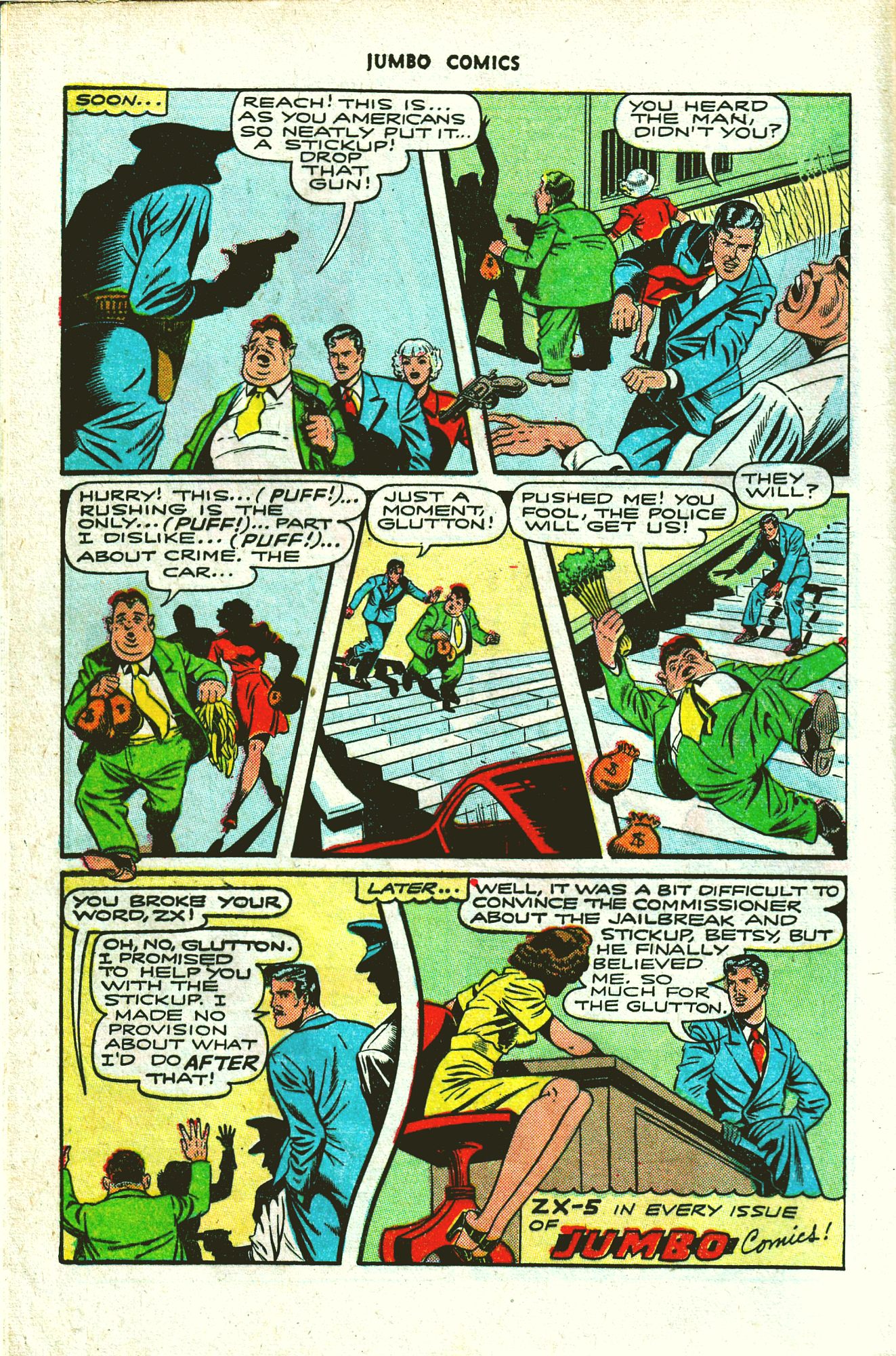 Read online Jumbo Comics comic -  Issue #94 - 19