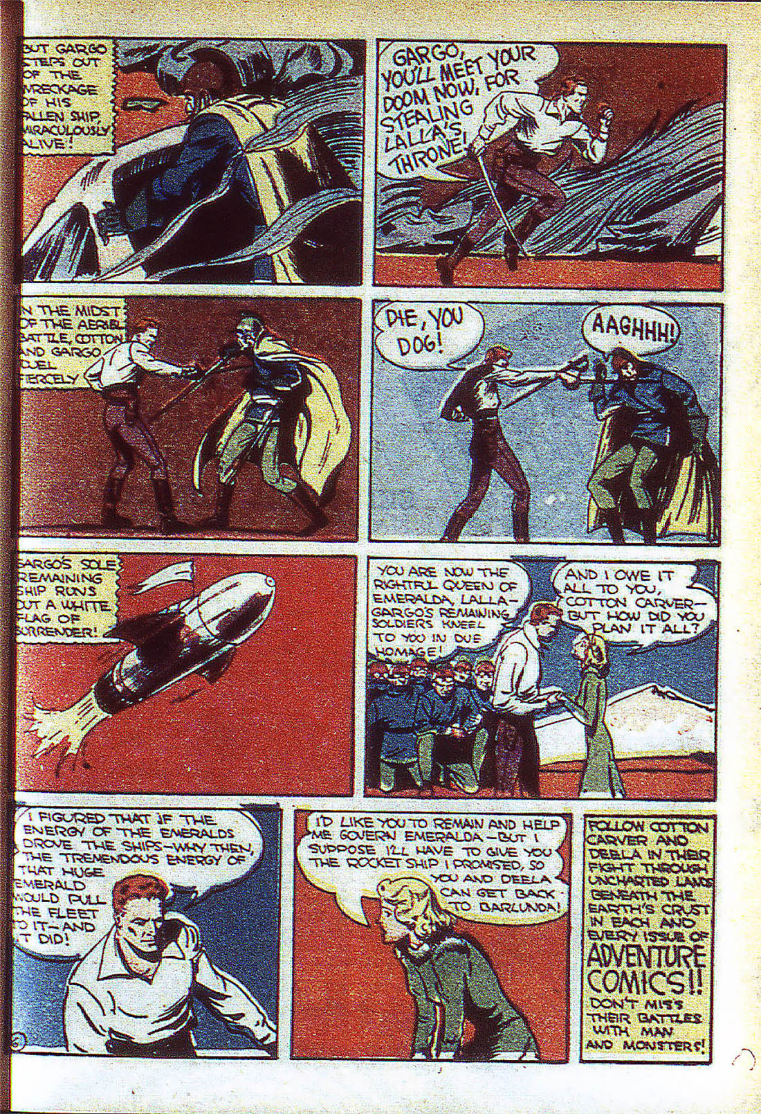 Read online Adventure Comics (1938) comic -  Issue #58 - 38