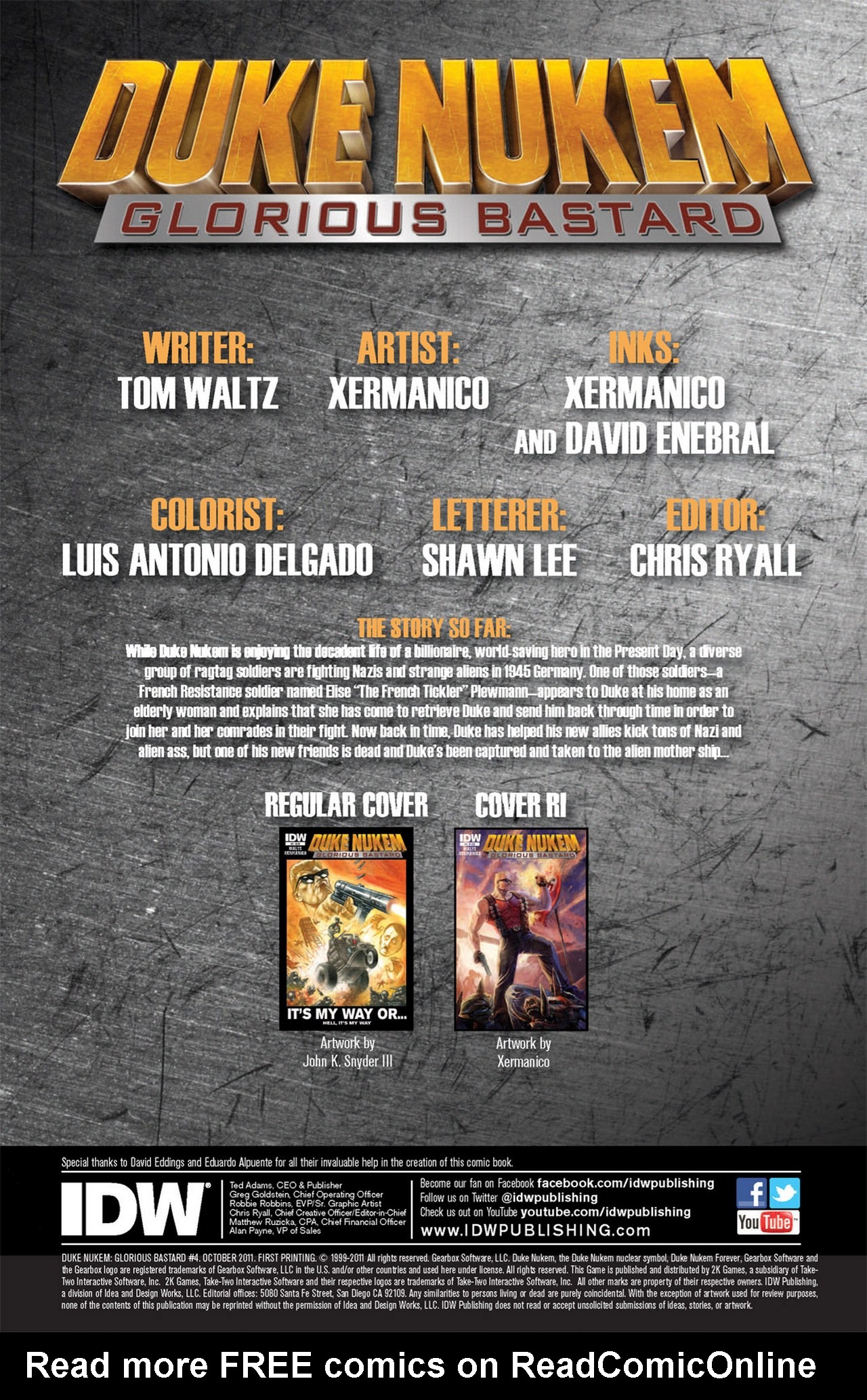 Read online Duke Nukem: Glorious Bastard comic -  Issue #4 - 3