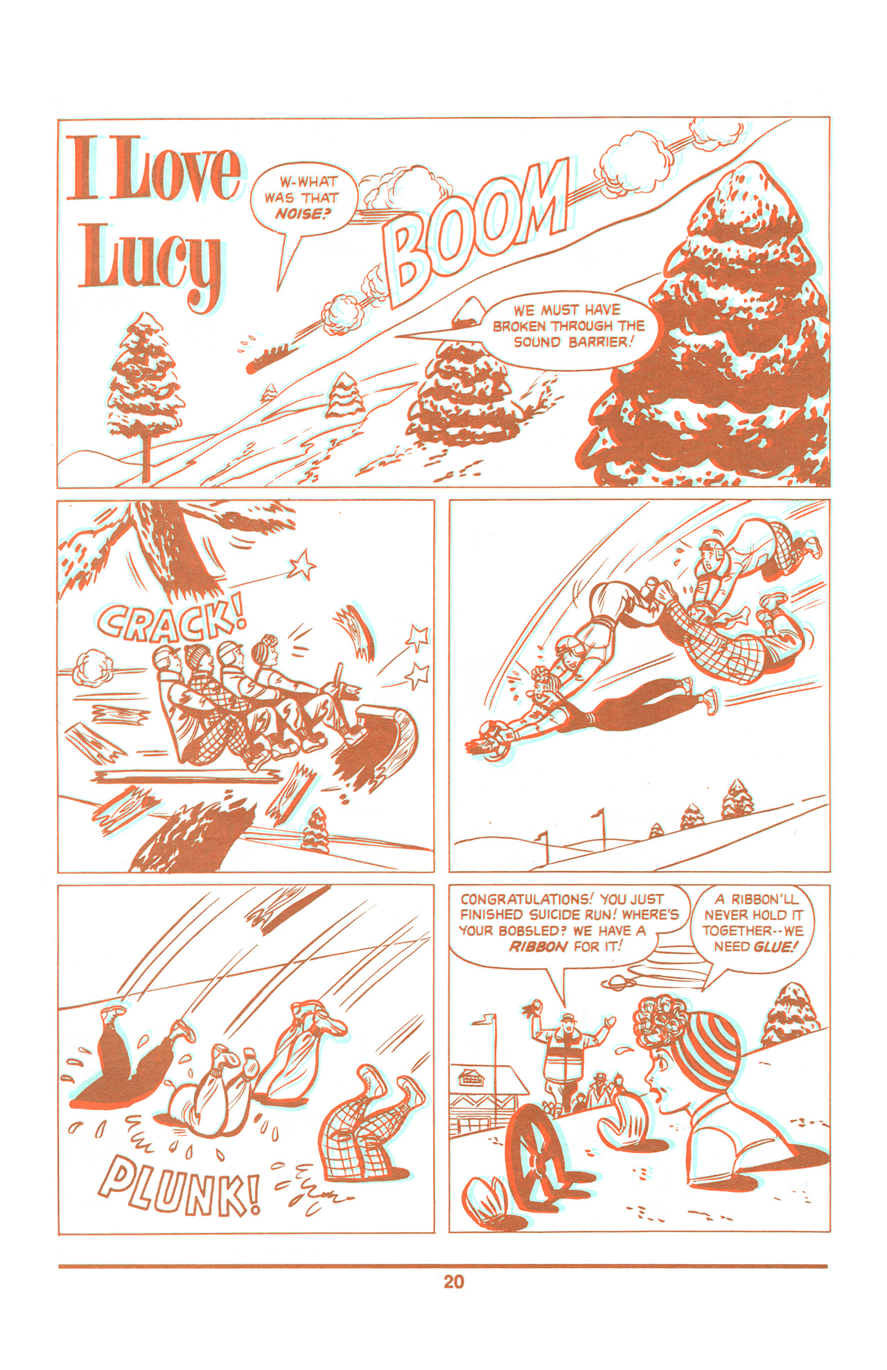 Read online I Love Lucy in 3-D comic -  Issue # Full - 22