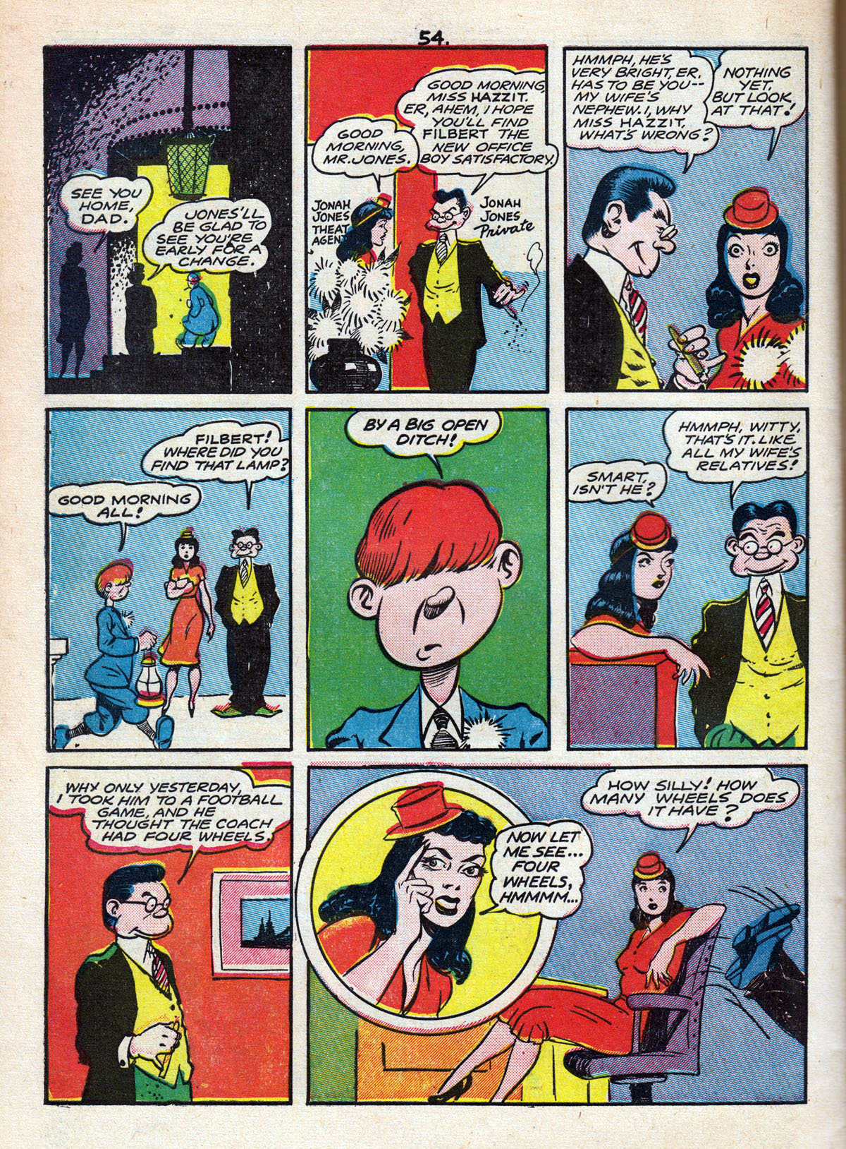 Read online Comedy Comics (1942) comic -  Issue #11 - 56