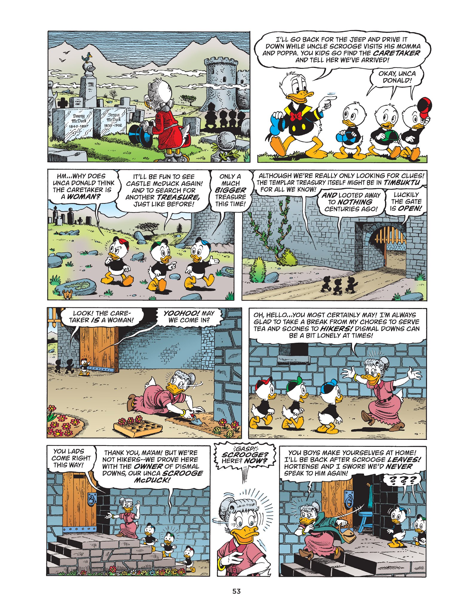 Read online Walt Disney Uncle Scrooge and Donald Duck: The Don Rosa Library comic -  Issue # TPB 10 (Part 1) - 54