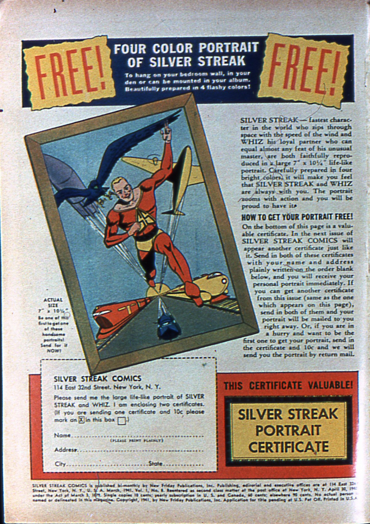 Read online Silver Streak Comics comic -  Issue #8 - 3