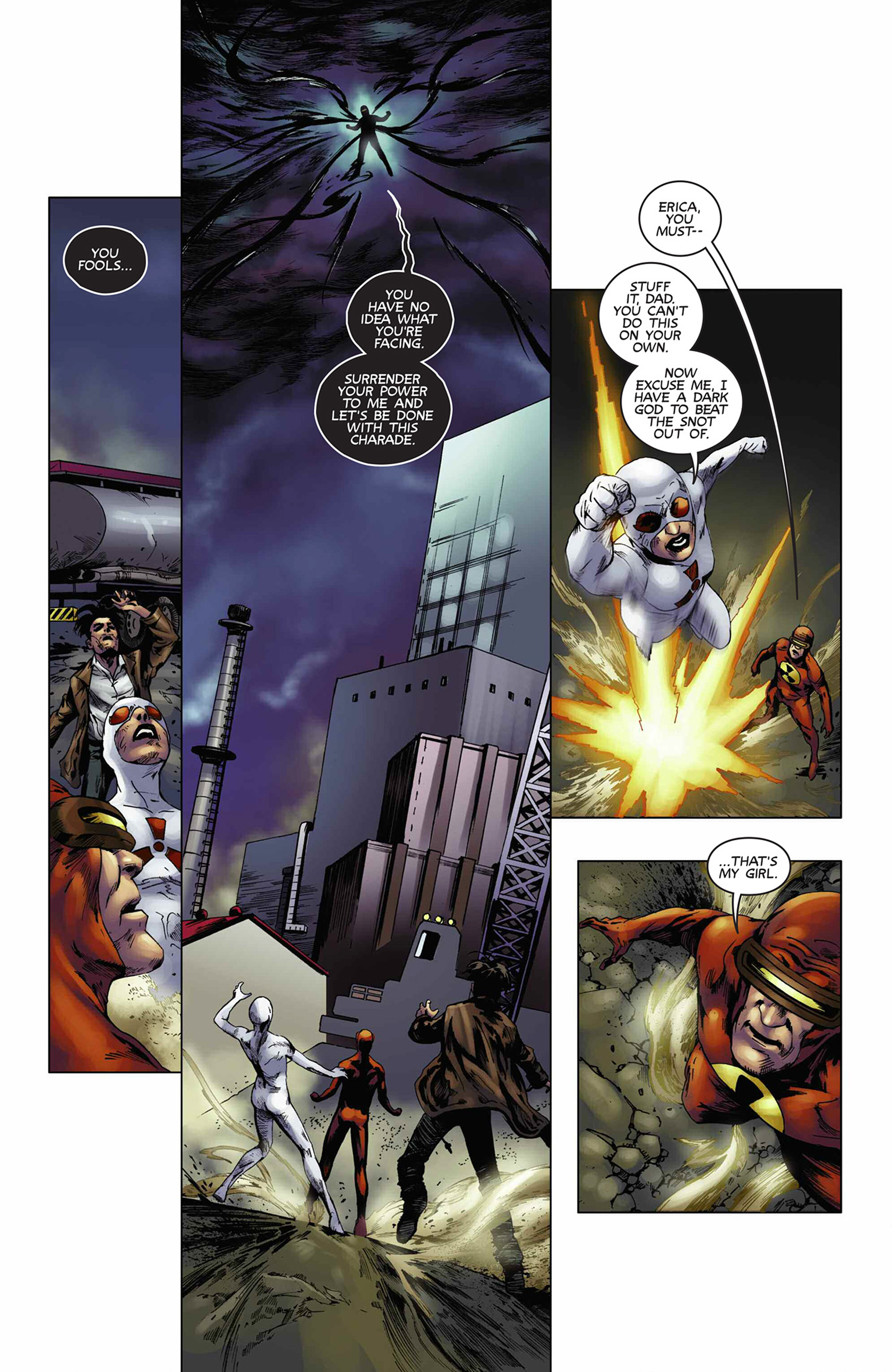 Read online Solar: Man of the Atom (2014) comic -  Issue #12 - 8
