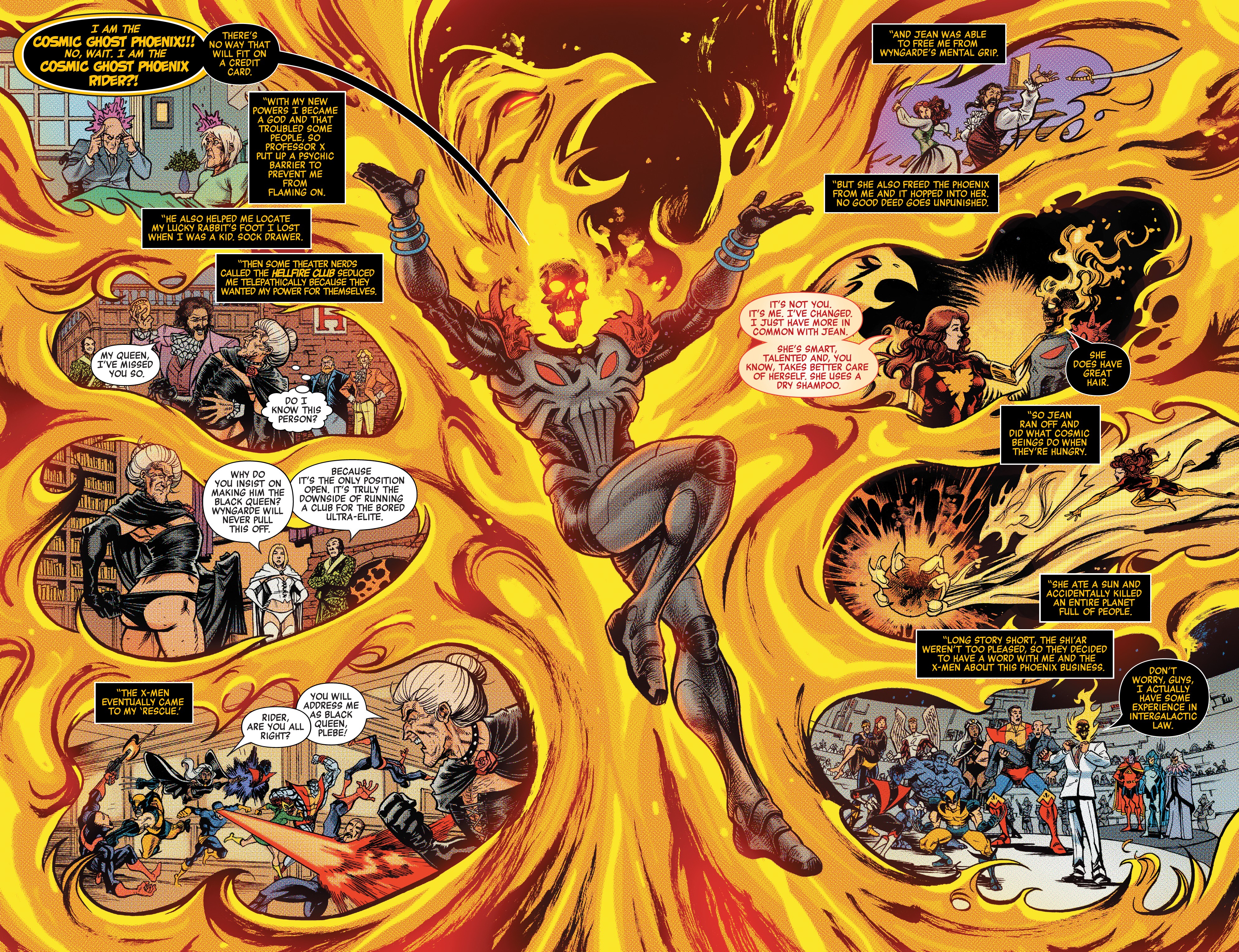 Read online Cosmic Ghost Rider Destroys Marvel History comic -  Issue #3 - 6