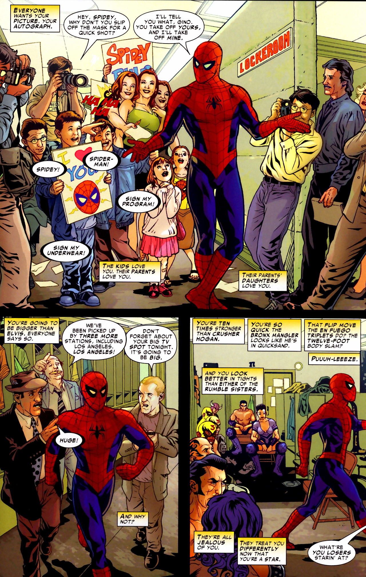 Read online Spider-Man: With Great Power... comic -  Issue #1 - 4