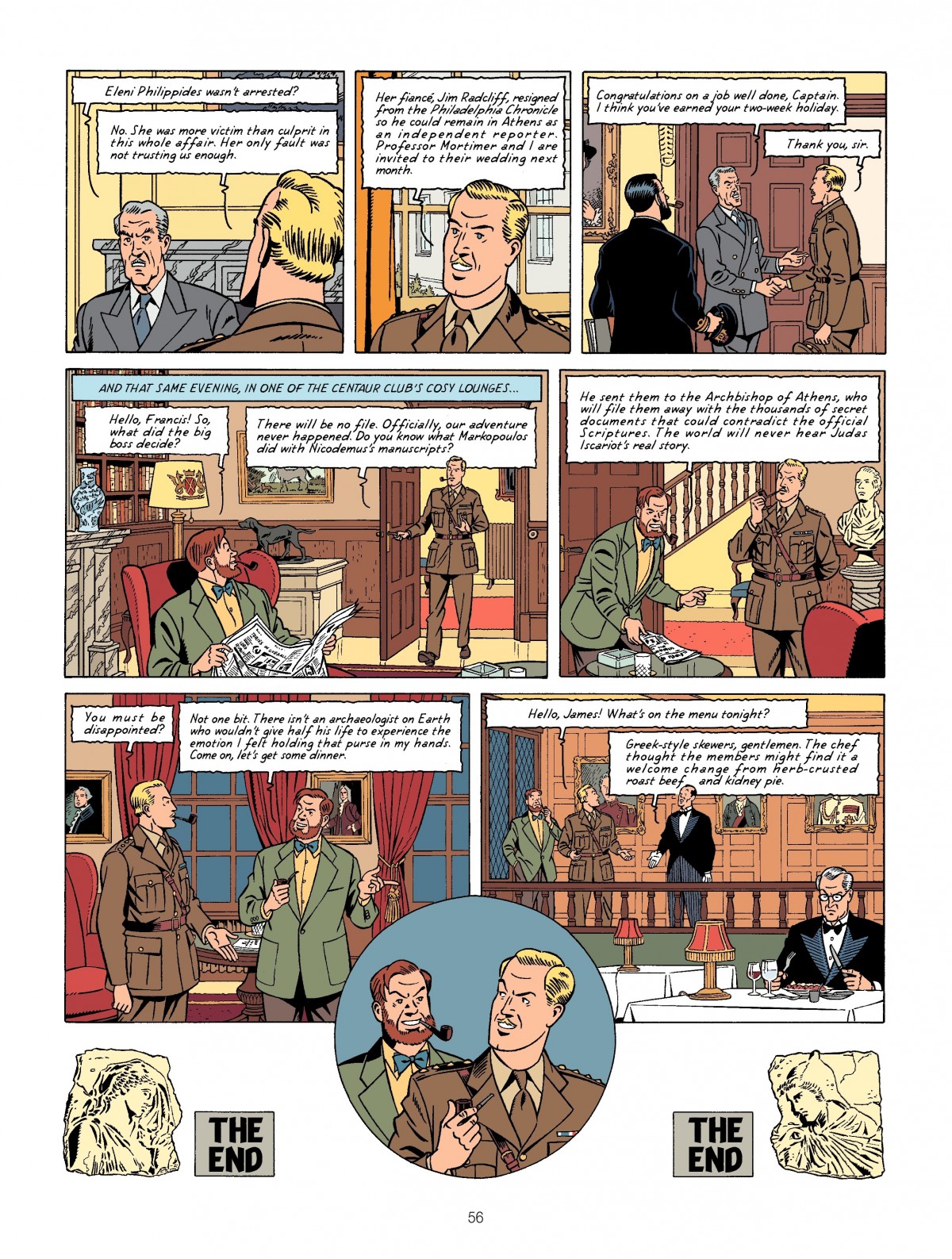 Read online Blake & Mortimer comic -  Issue #14 - 56