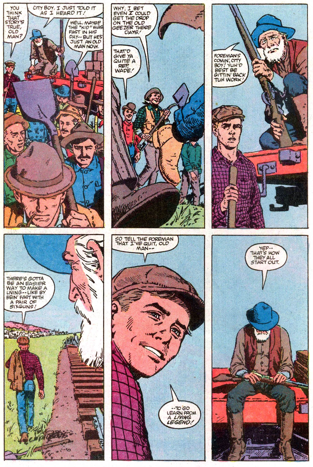 Read online Rawhide Kid (1985) comic -  Issue #1 - 7