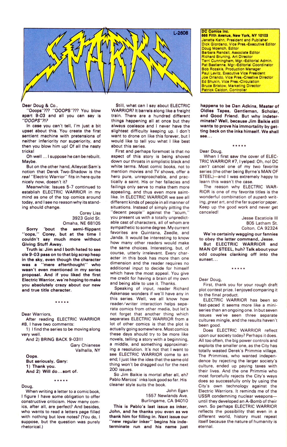 Read online Electric Warrior comic -  Issue #11 - 29