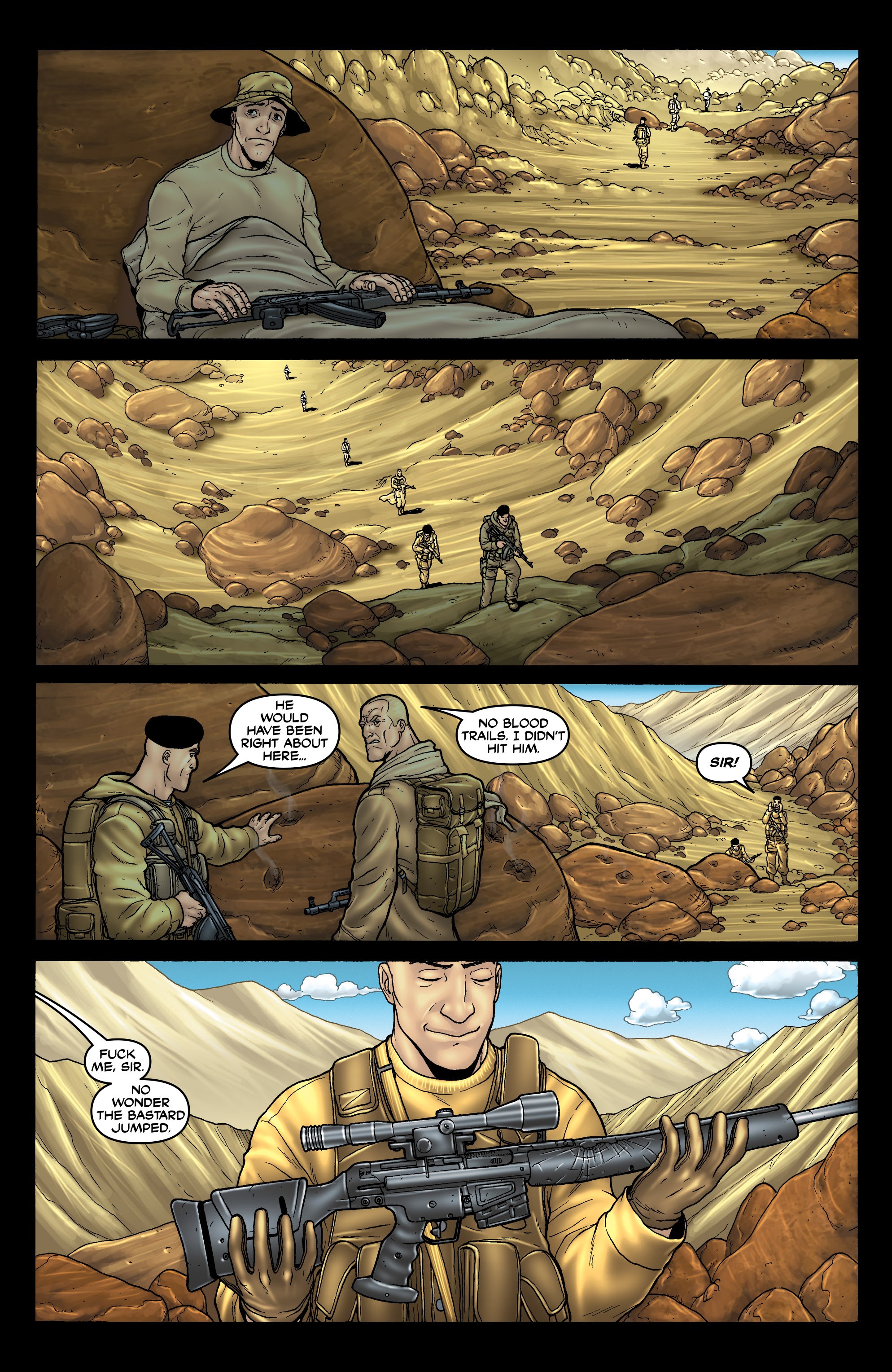 Read online Garth Ennis' 303 comic -  Issue #1 - 21