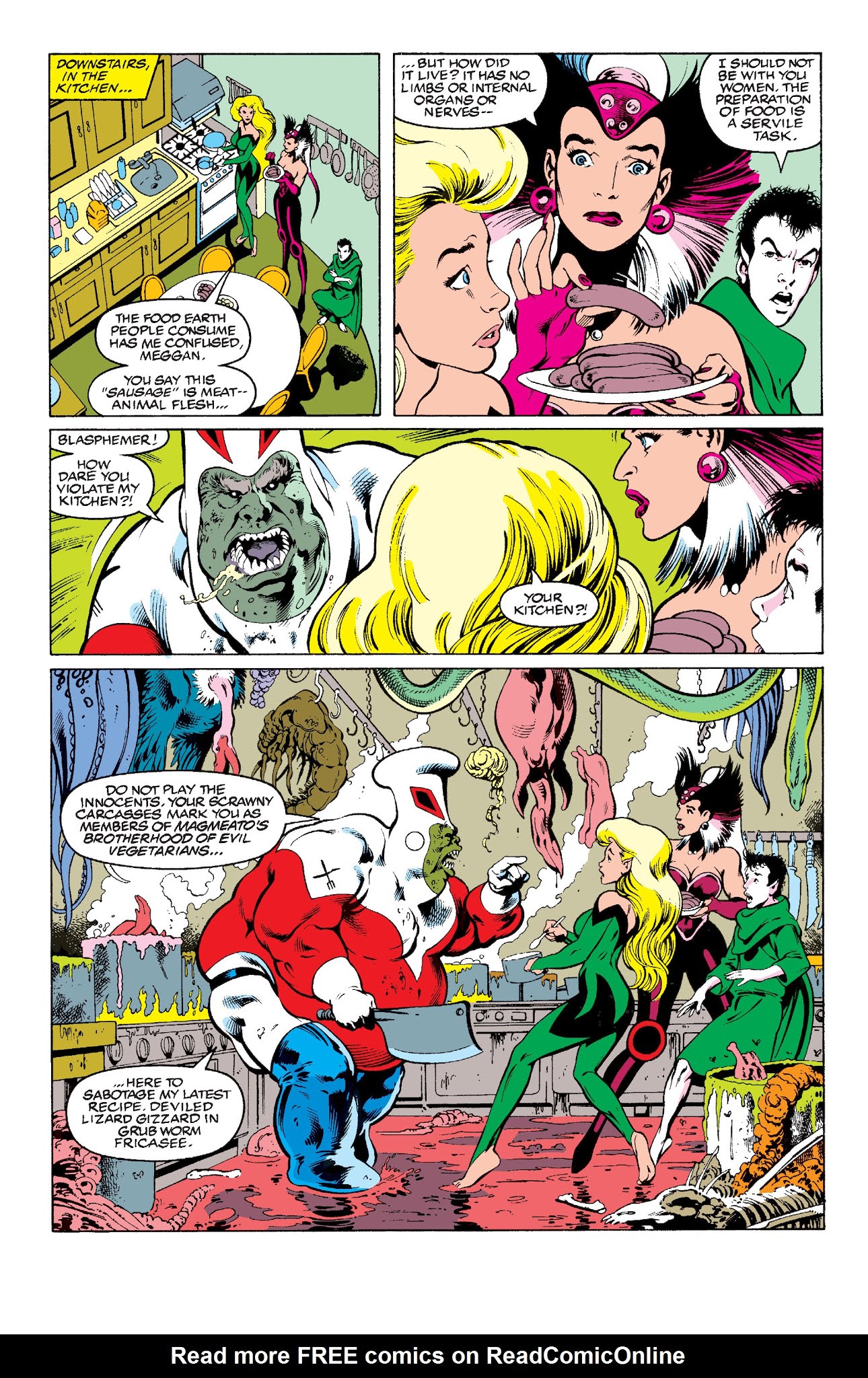 Read online Excalibur Visionaries: Alan Davis comic -  Issue # TPB 1 (Part 2) - 76