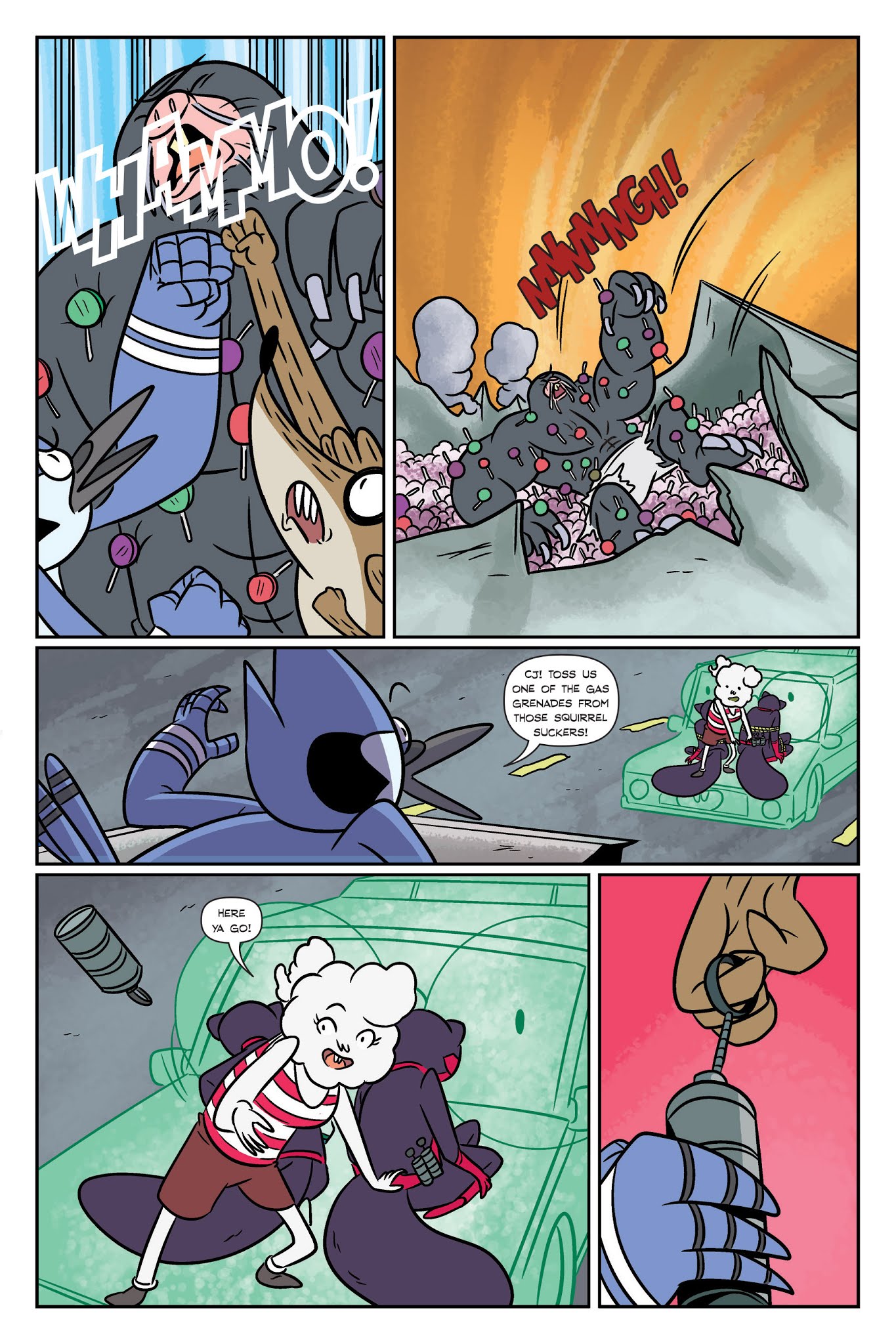 Read online Regular Show: Noir Means Noir, Buddy comic -  Issue # TPB (Part 2) - 50