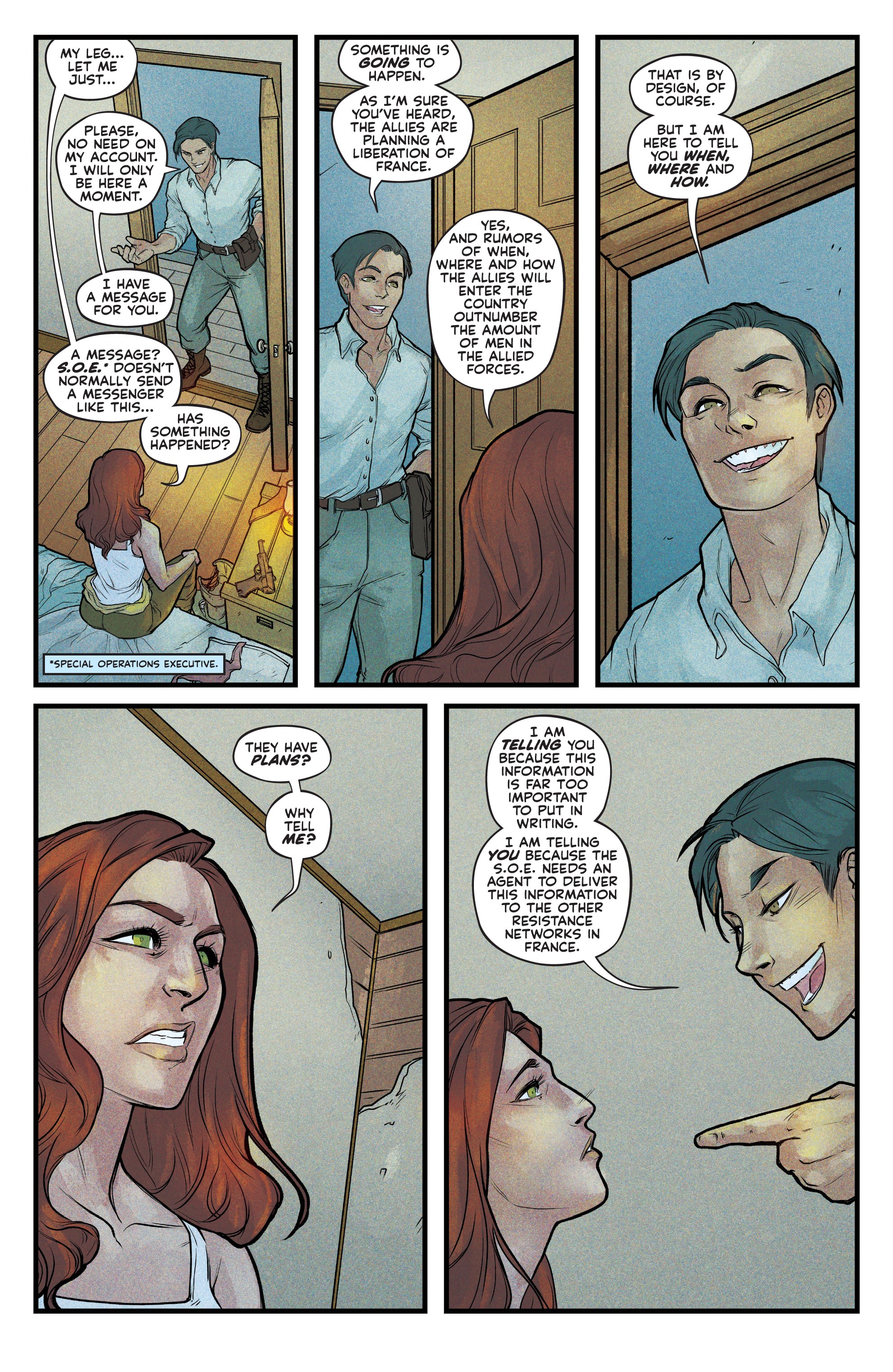 Read online Artemis and the Assassin comic -  Issue #1 - 19